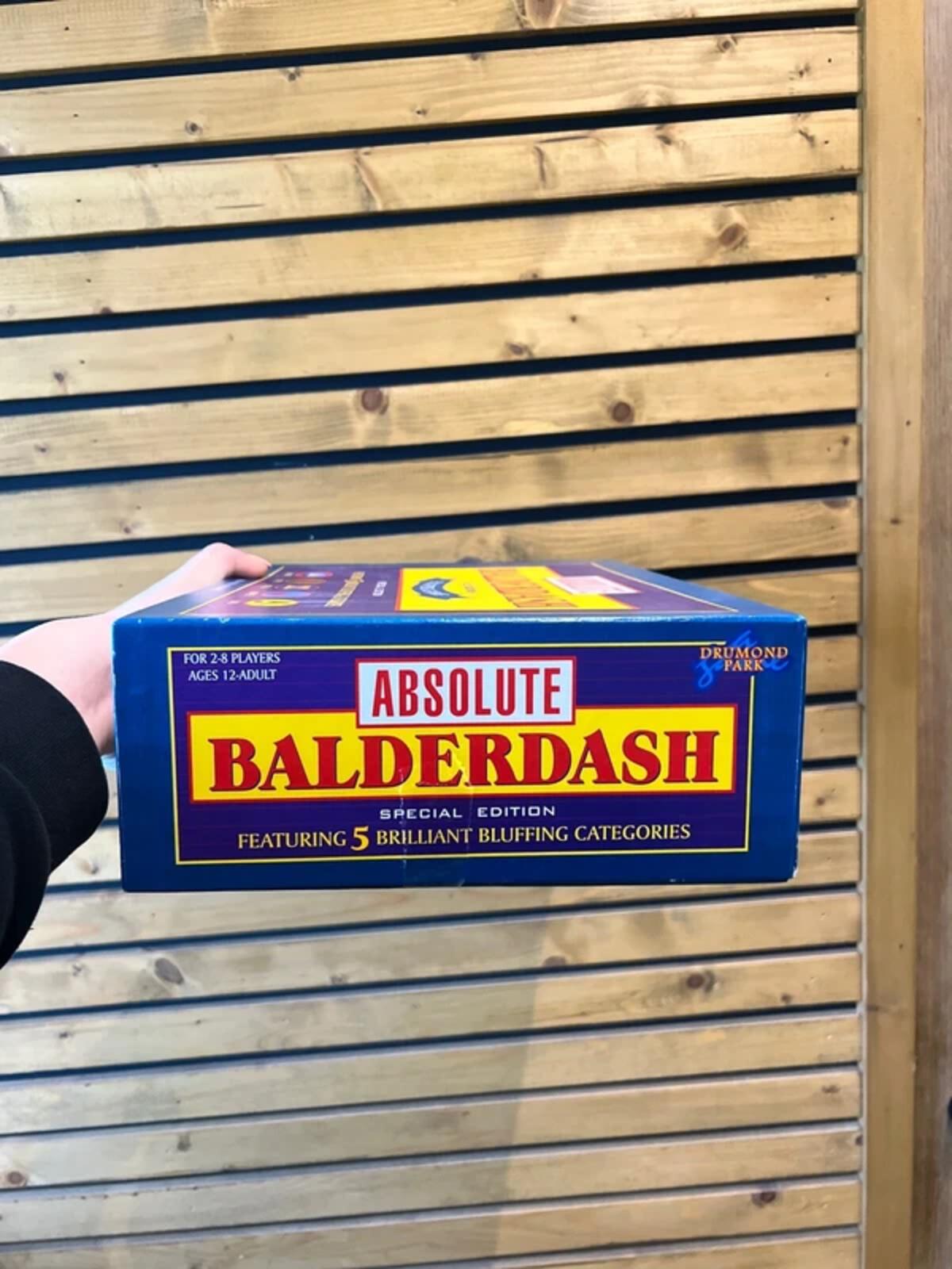 Absolute Balderdash Vintage 1999 Board Game