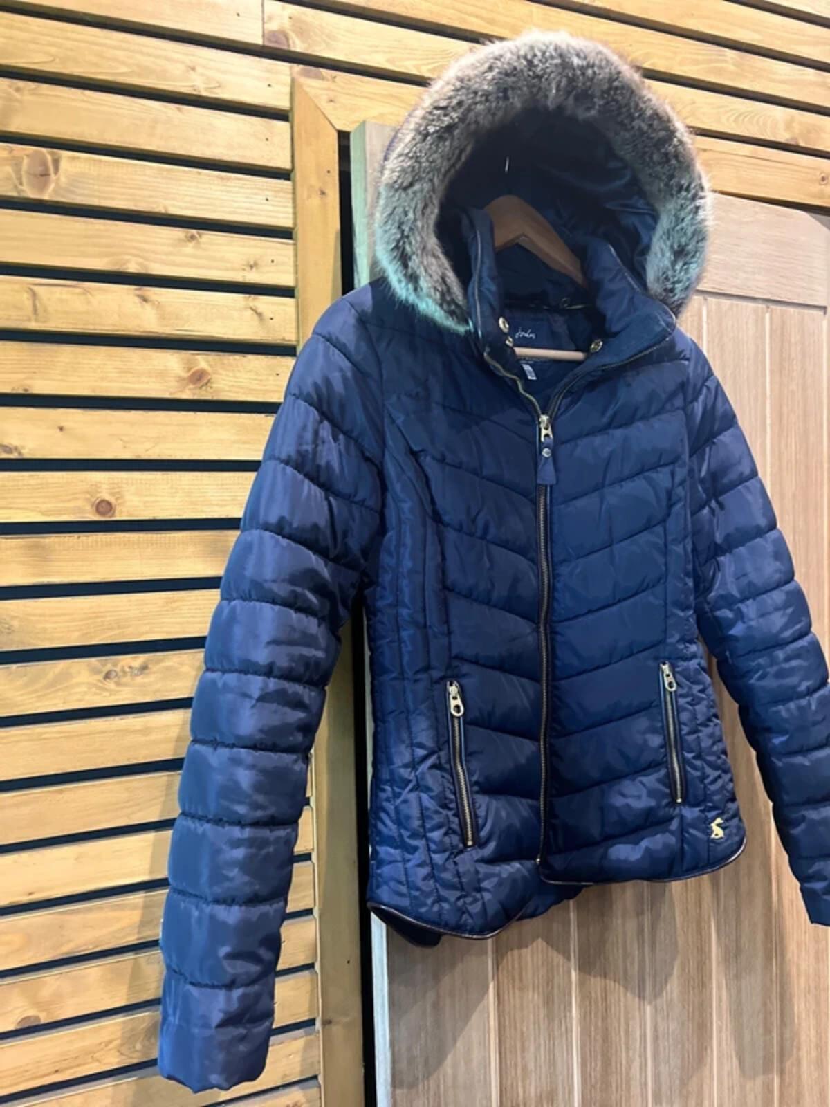Joules Gosway Navy Padded Jacket 8