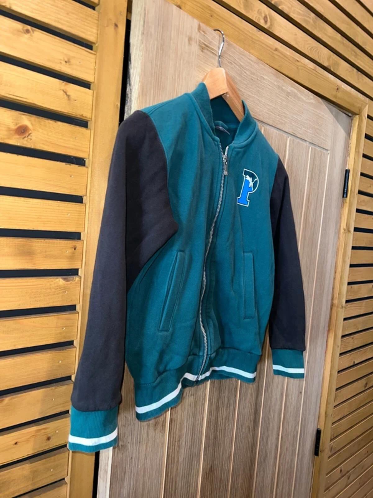 Puma Squad Z Bomber Varsity Jacket 9-10Y
