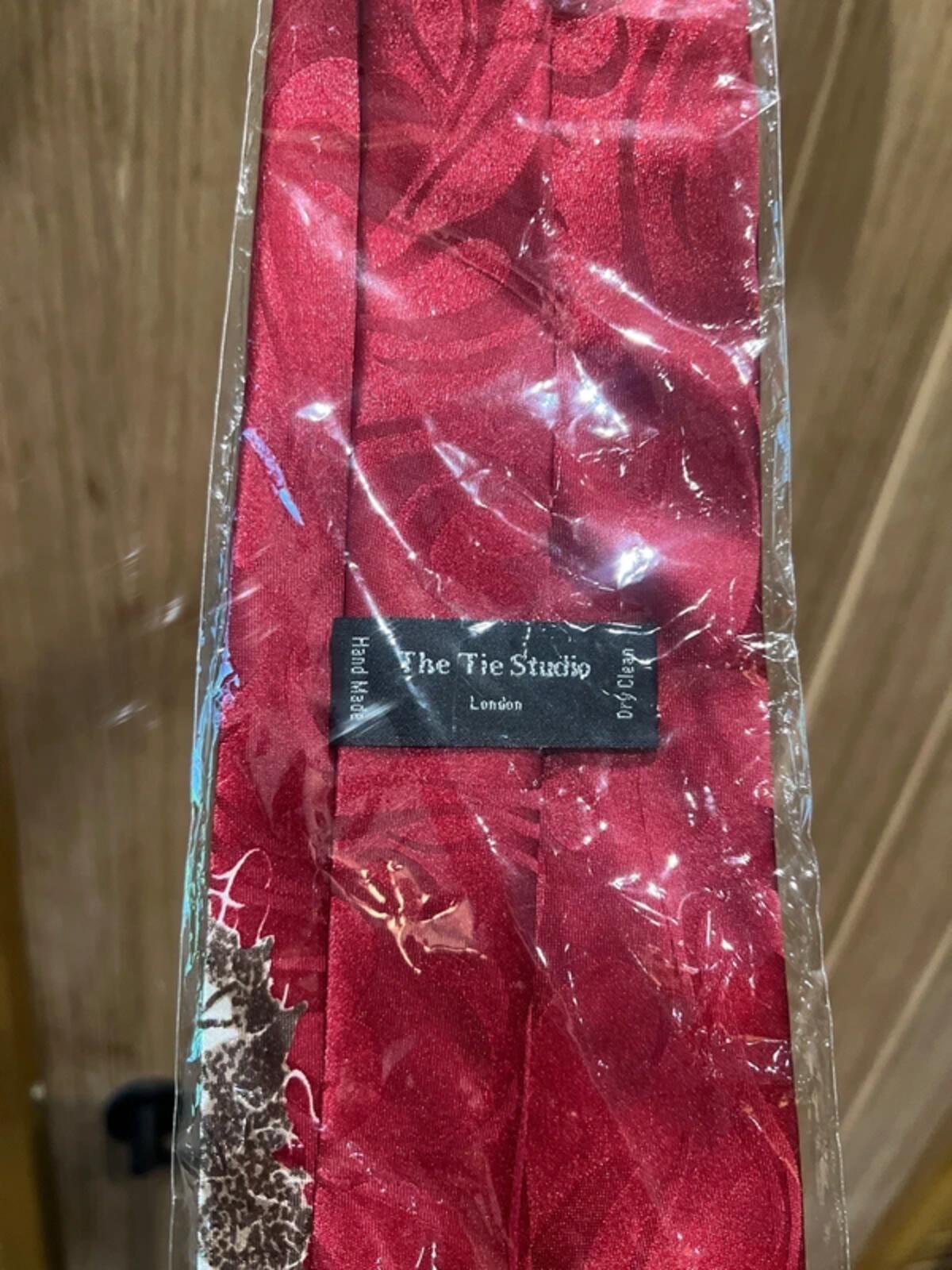 The Tie Studio Albert Einstein Hand Made Tie NEW