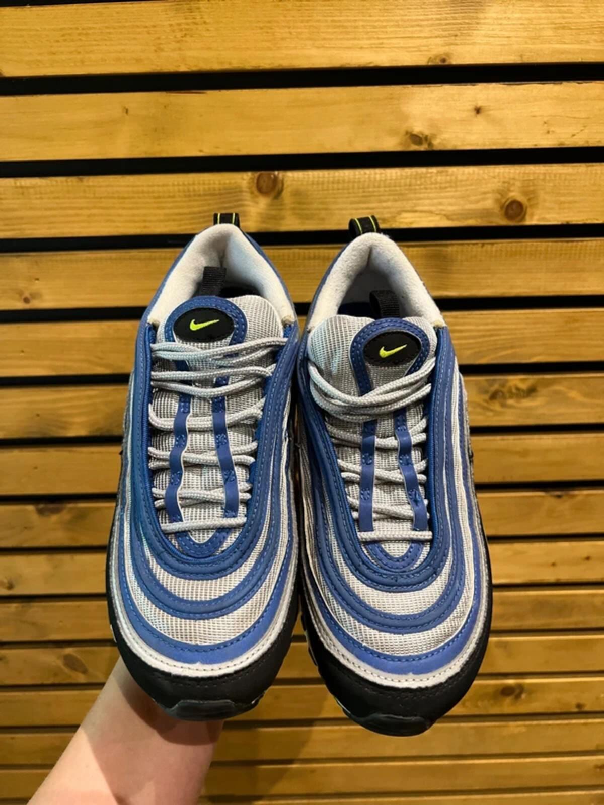 Nike Air Max 97 OG Atlantic Blue Voltage Trainers UK5.5