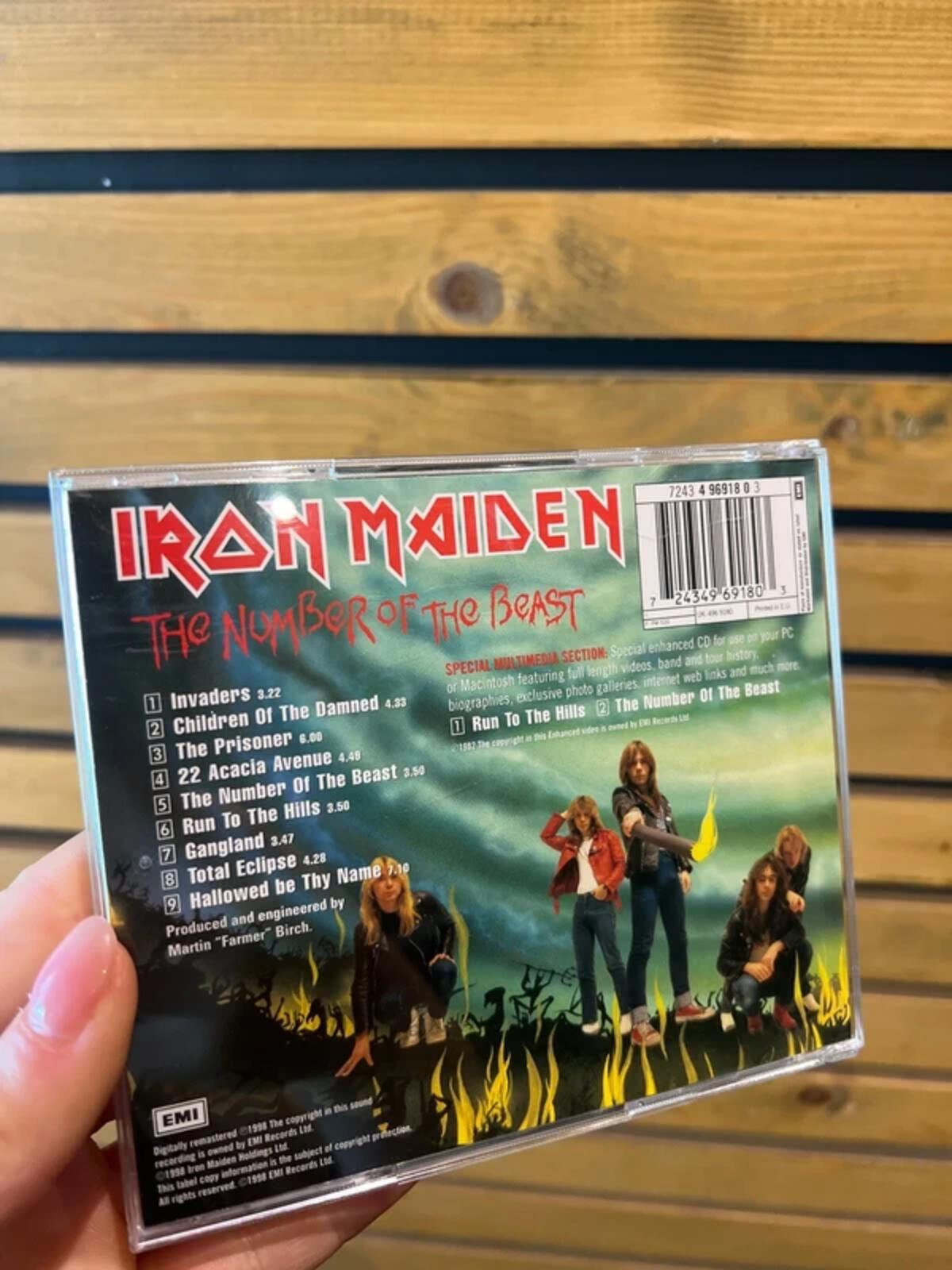 Iron Maiden The Number of The Beast Vintage 1998 CD