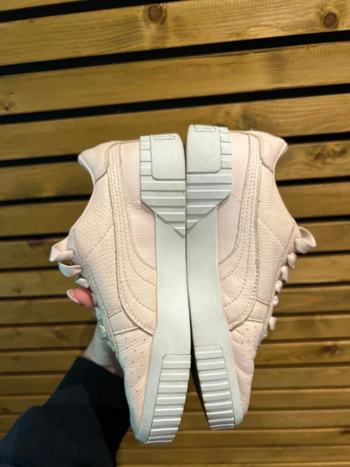 Puma Light Pink Chunky Trainers UK4