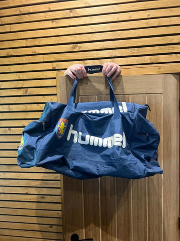 Aston Villa Football Hummel Vintage 2004-2006 Navy Sports Bag