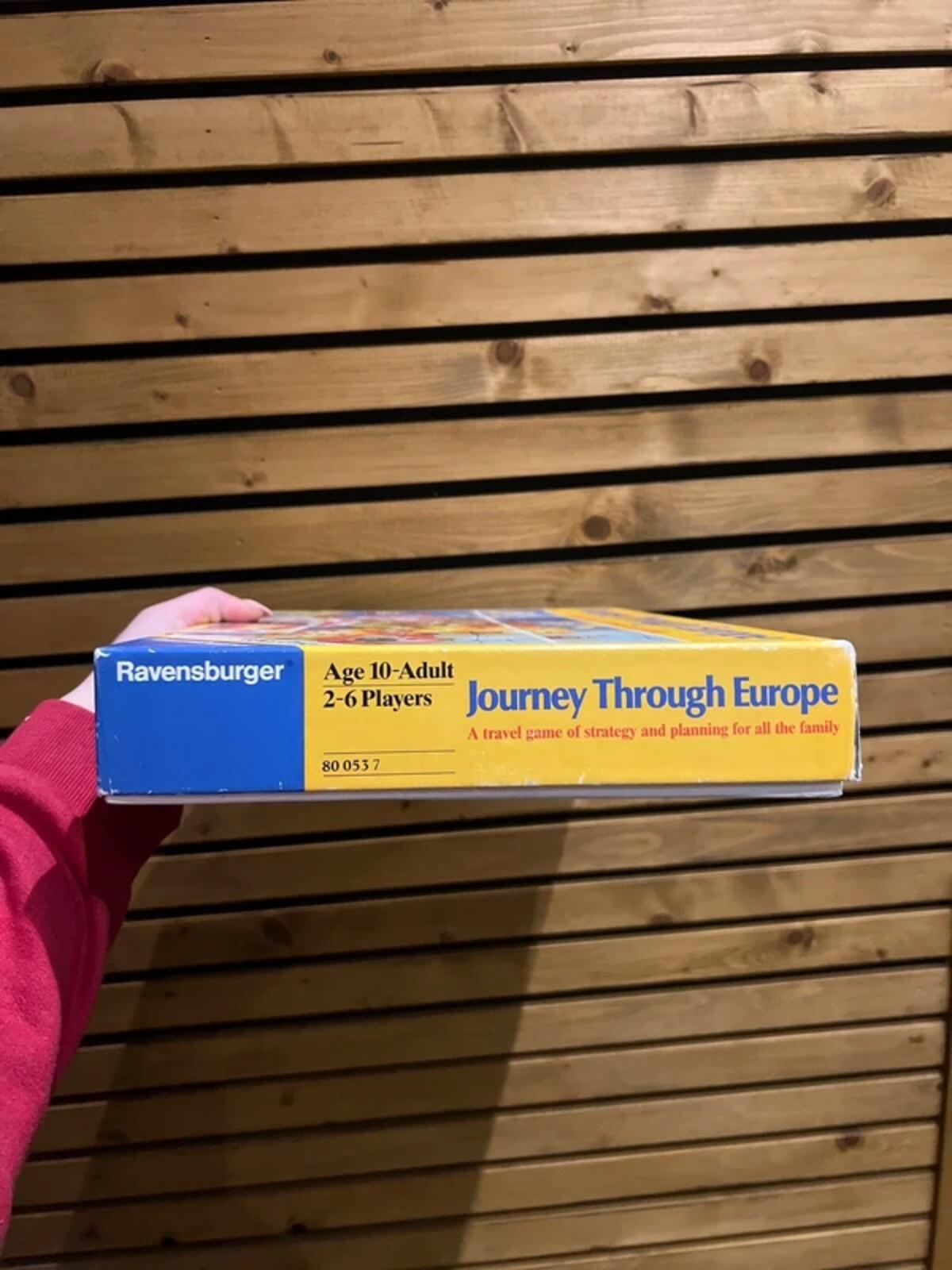Journey Through Europe Vintage 1982 Board Game