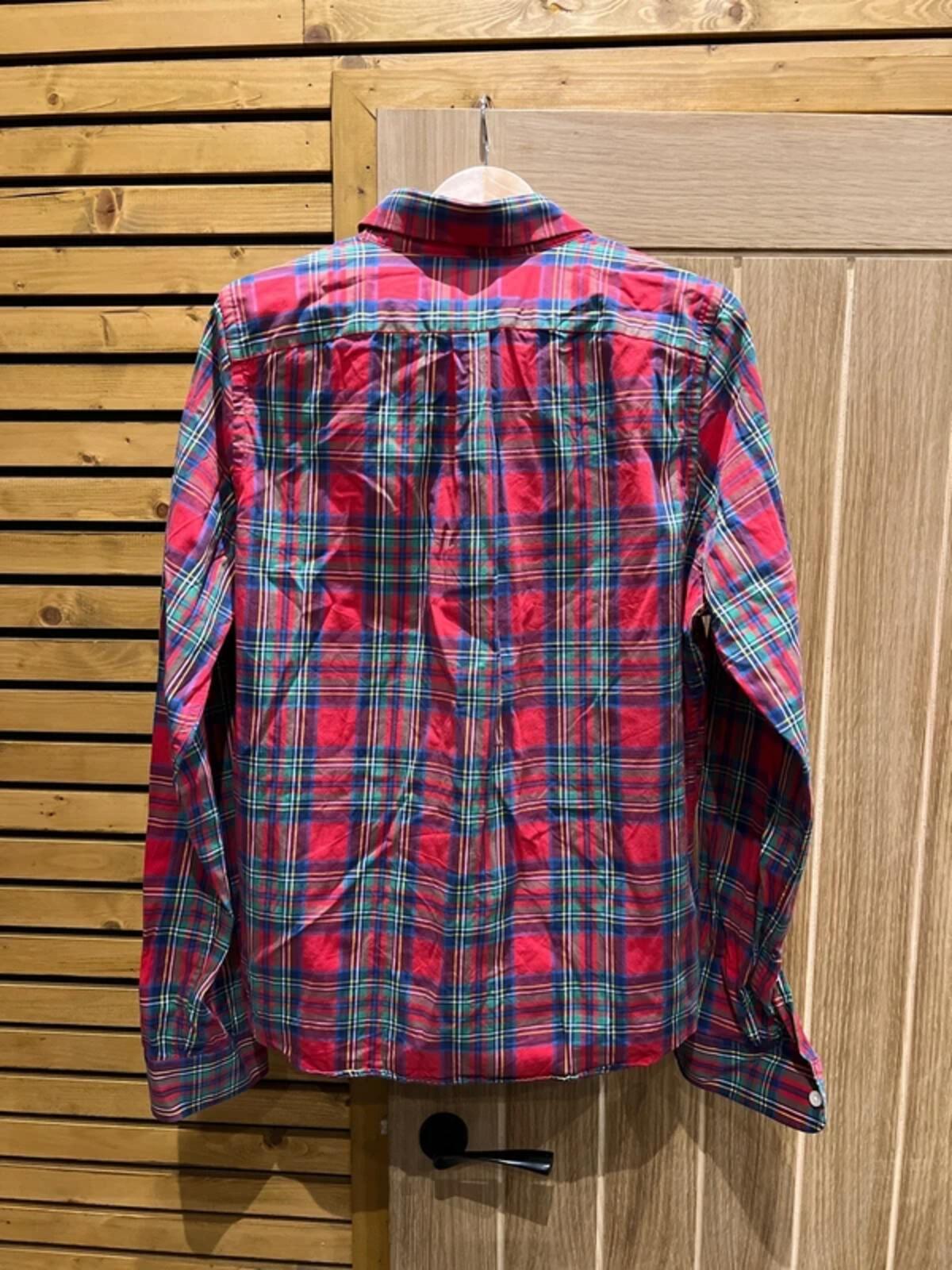 Abercrombie & Fitch Red Tartan Shirt XL