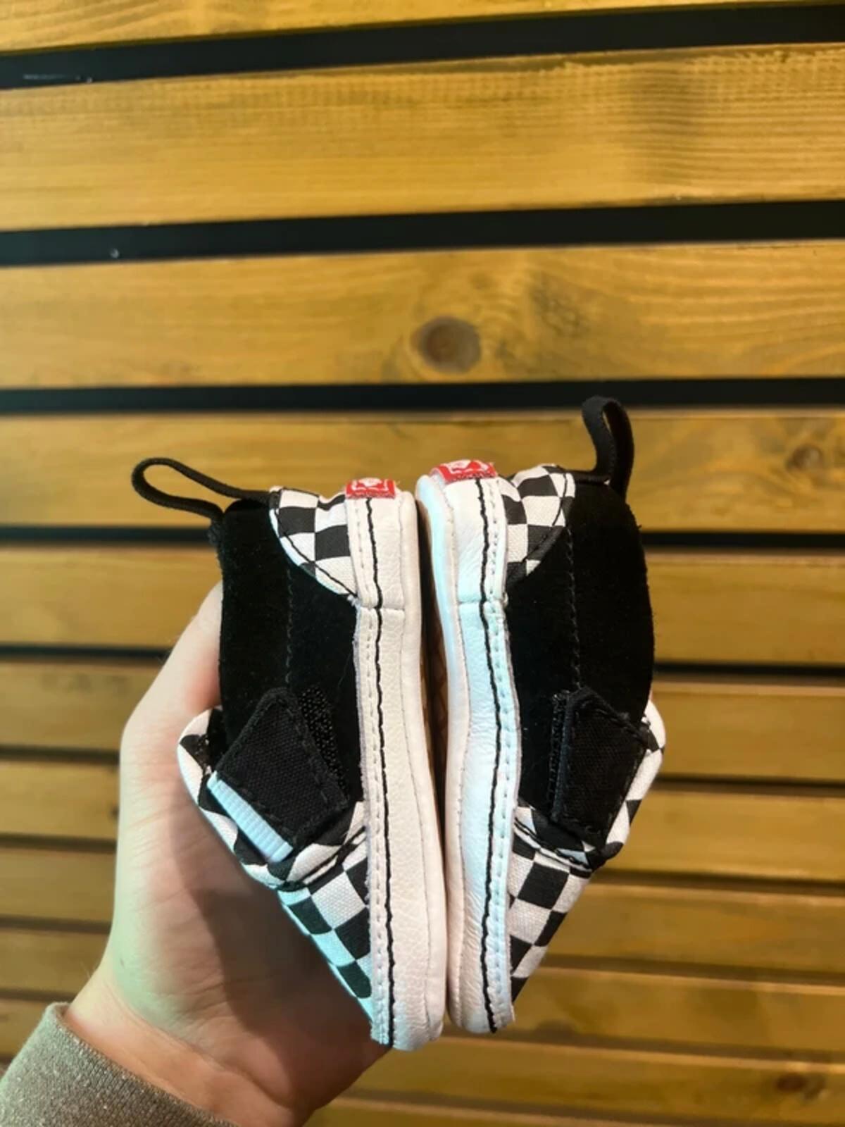 Vans Baby Checkerboard Crib Shoes UK1.5