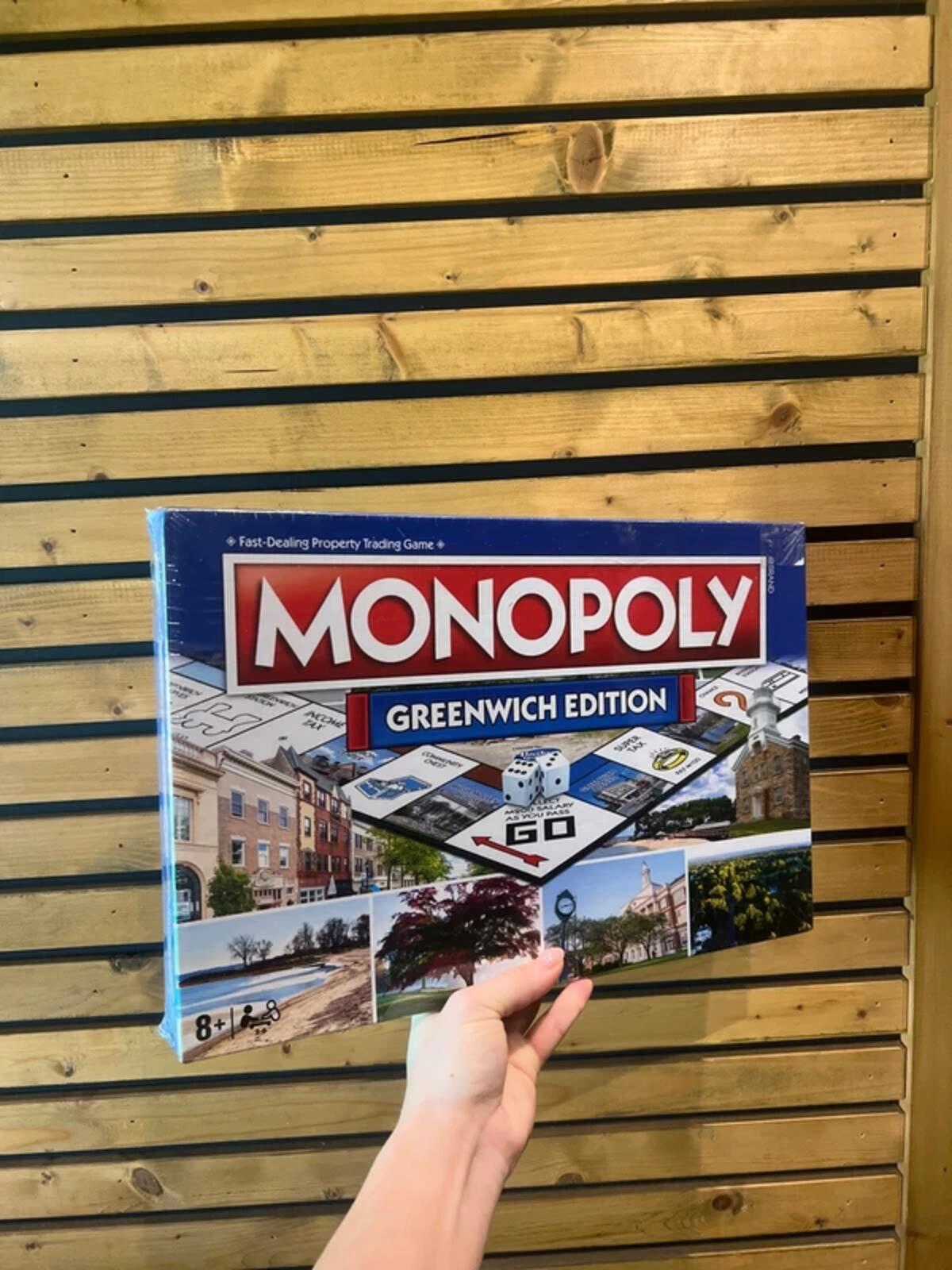 Monopoly Greenwich USA Connecticut Board Game NEW