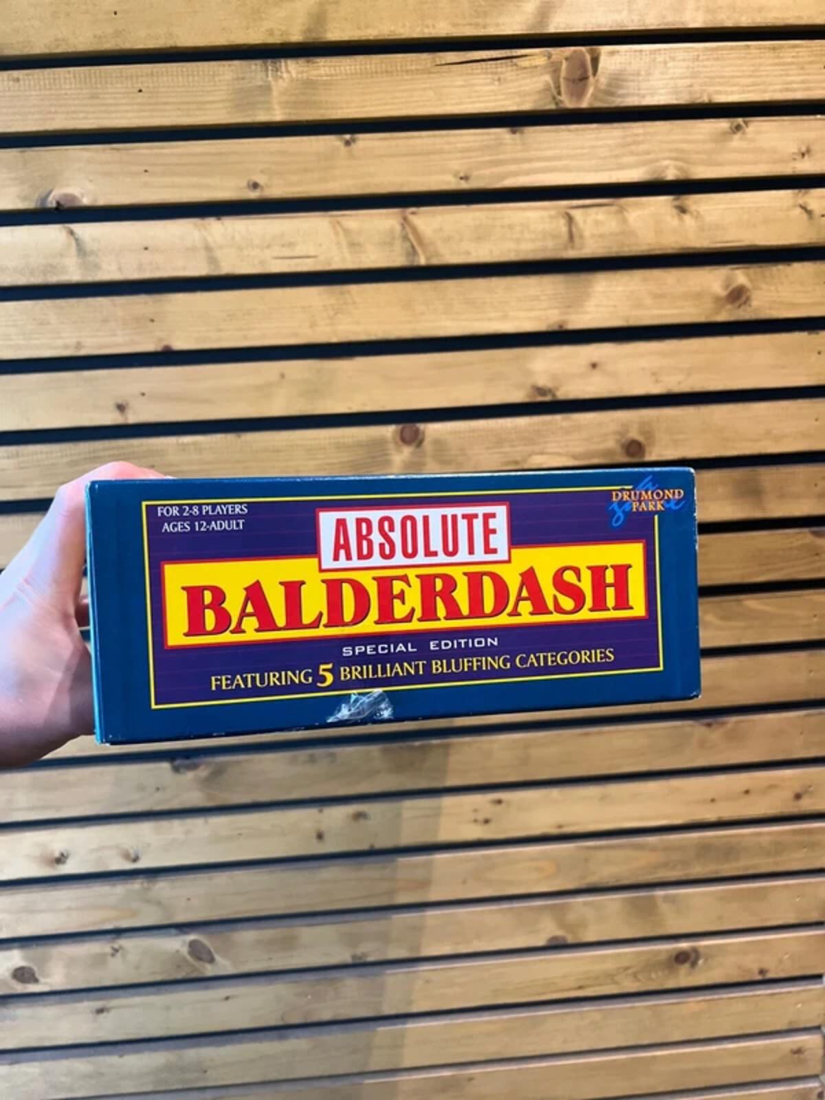 Absolute Balderdash Vintage 1999 Board Game