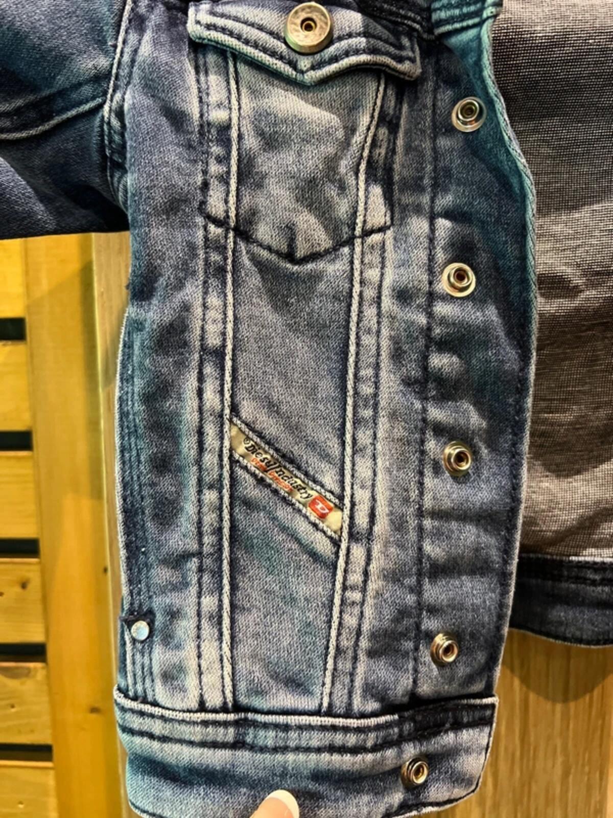 Diesel Washed Blue Denim Jacket 2-3Y