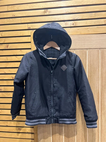 Vans Black Hooded Zip Jacket M