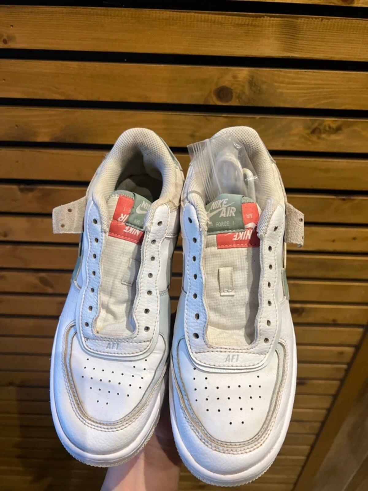 Nike Air Force One Shadow Seafoam Trainers UK6