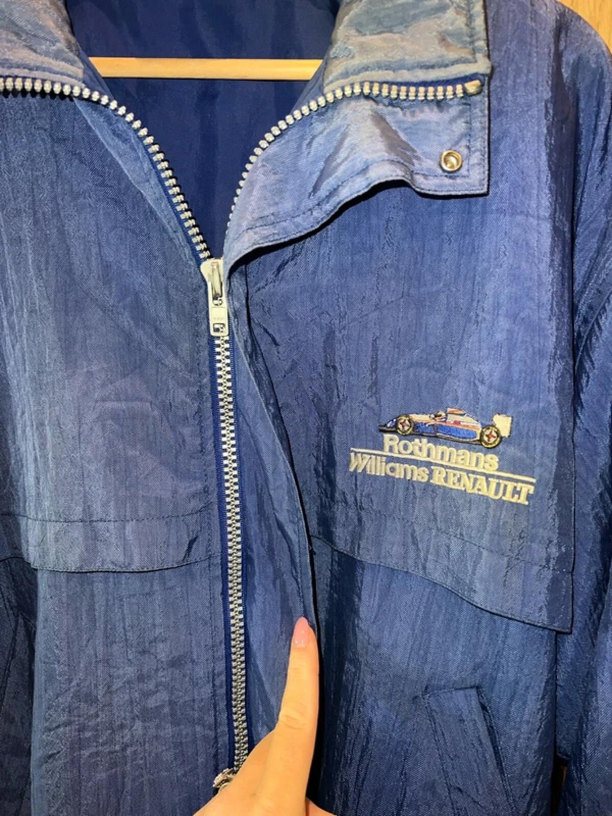 Vintage 1990’s Rothmans Williams Racing Windbreaker Jacket L