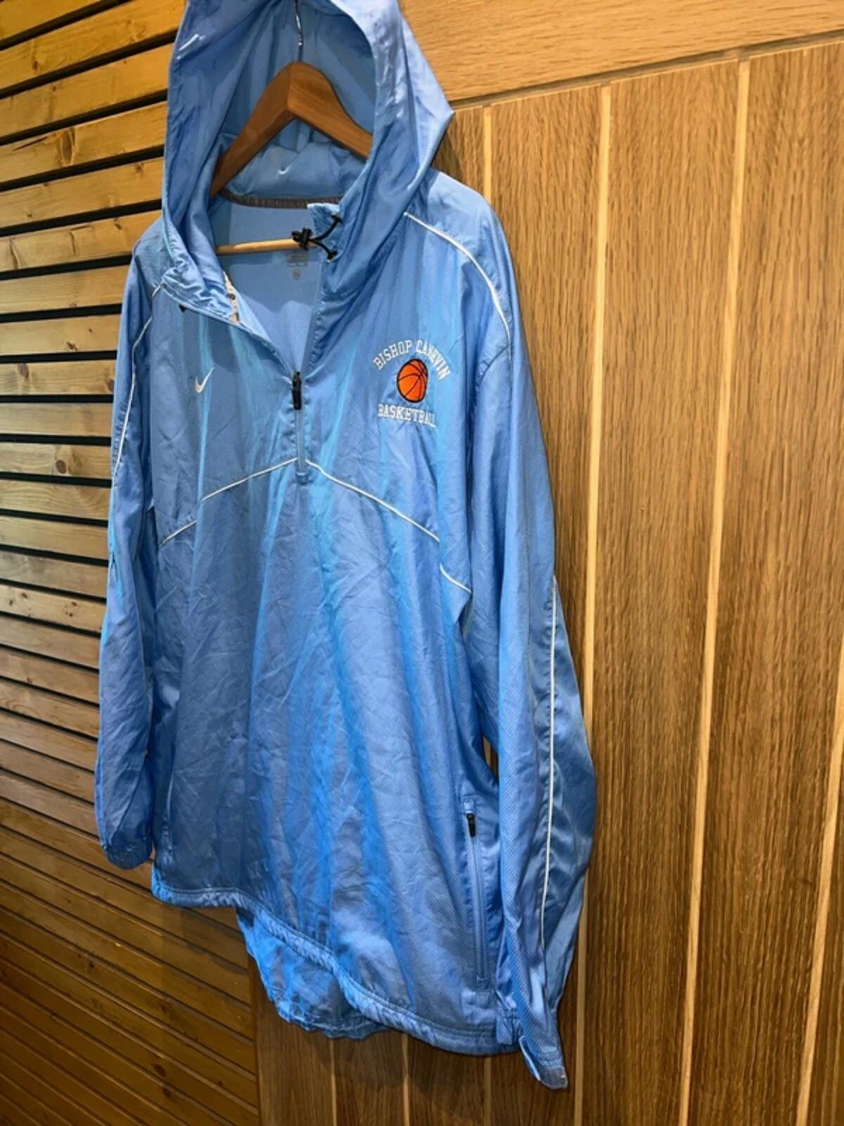 Nike Bishop Canevin Basketball 1/2 Zip Hooded Windbreaker XL