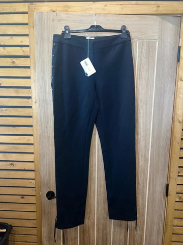 Wolford Scuba Tailored Stretch Trousers 10-12 NEW