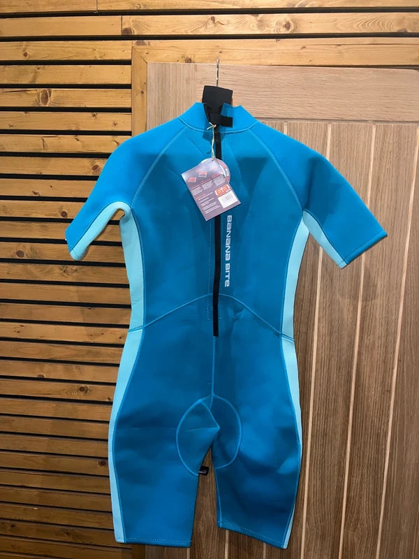Banana Bite TWF Women's Shortie Wetsuit 3:2 NEW
