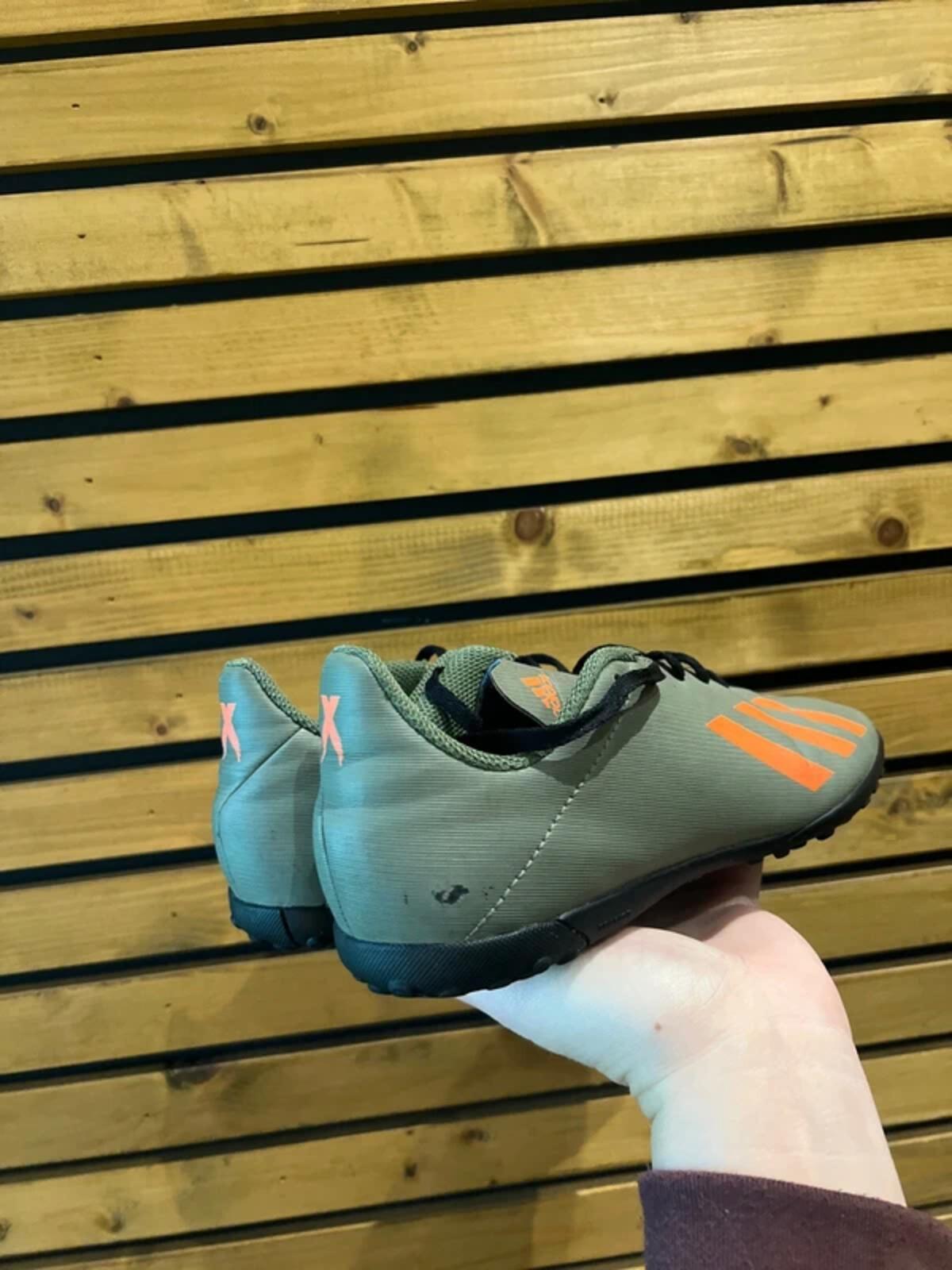Adidas X 19.4 Khaki TF Football Boots UK4