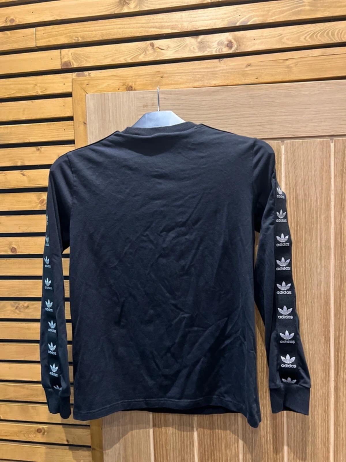 Adidas Originals Trefoil Black Long Sleeve Top 10