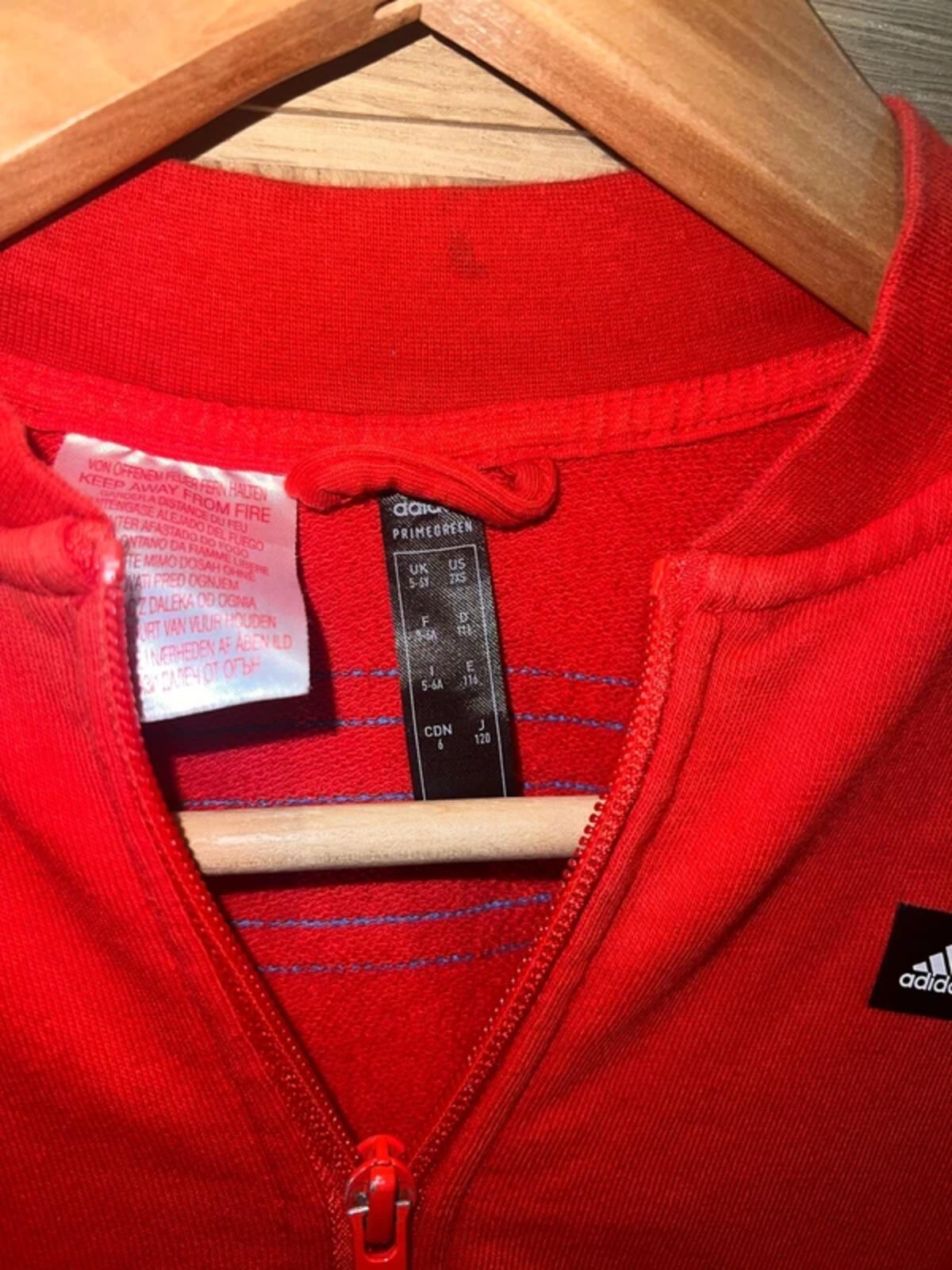 Adidas x Lego Red Zip Jacket 5-6Y