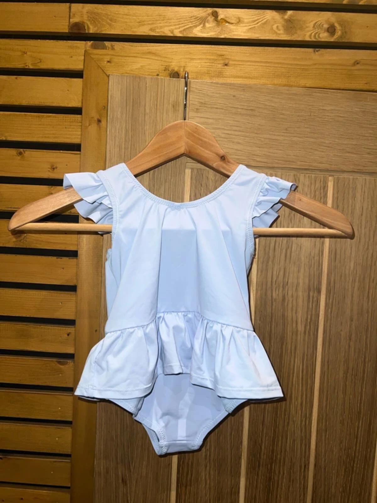 Joules Blue Bunny Swimsuit 12-18m NEW