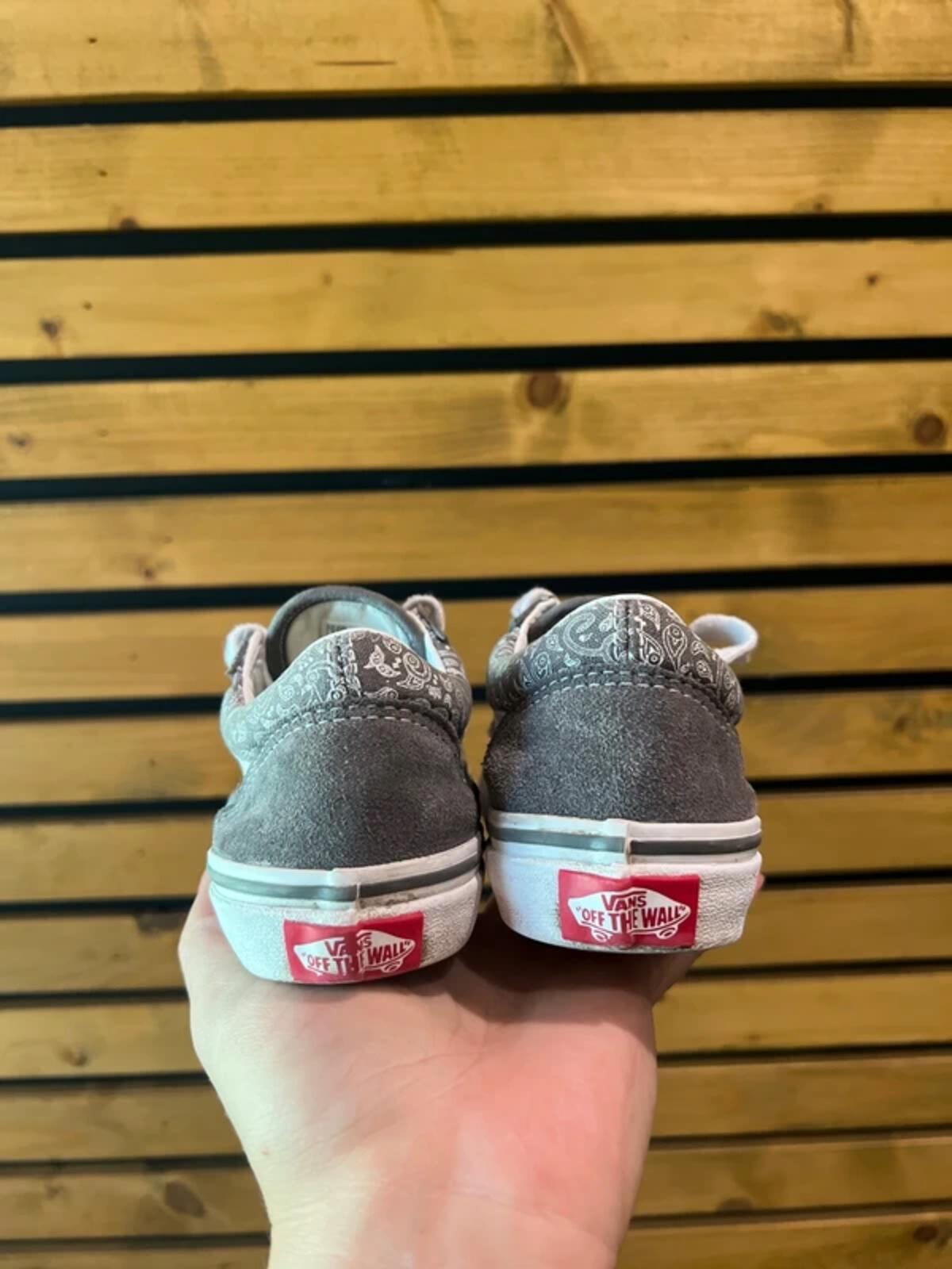 Vans Old Skool Paisley Suede Trainers UK12