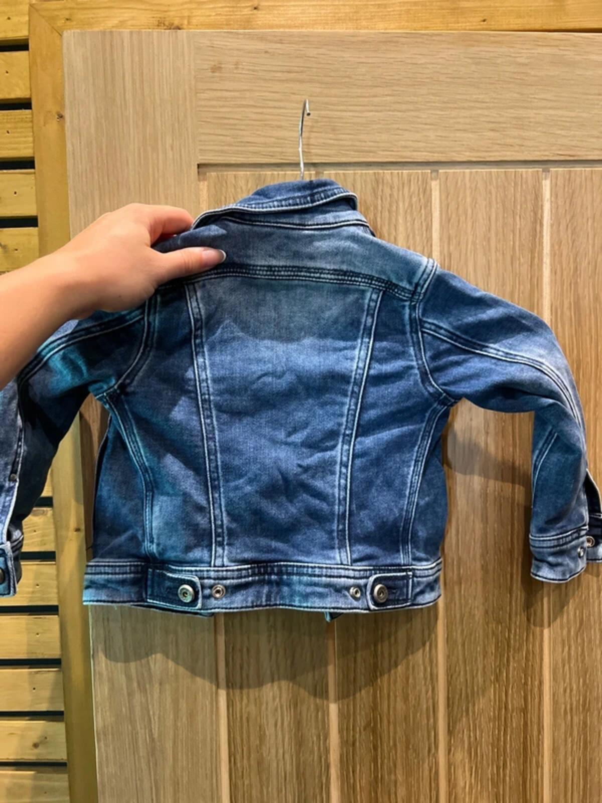 Diesel Washed Blue Denim Jacket 2-3Y