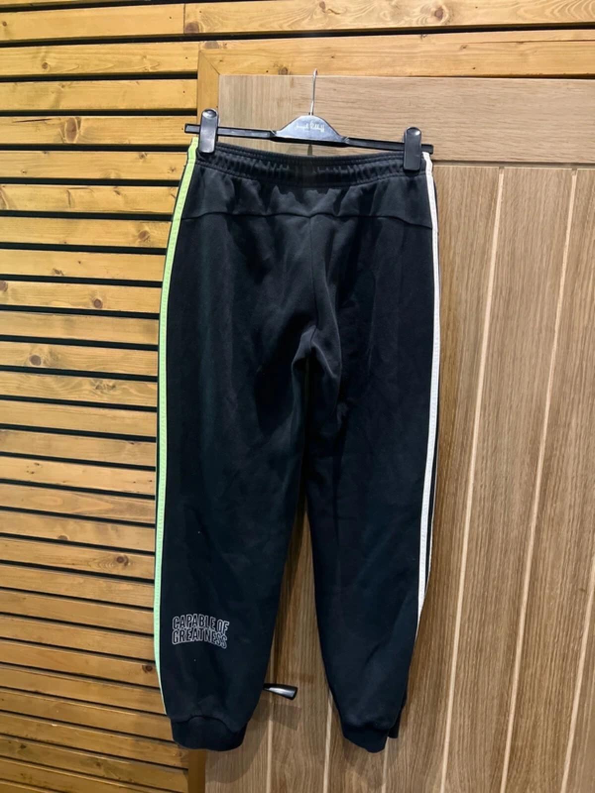 Adidas Peloton Capable of Greatness Black Joggers 8-10