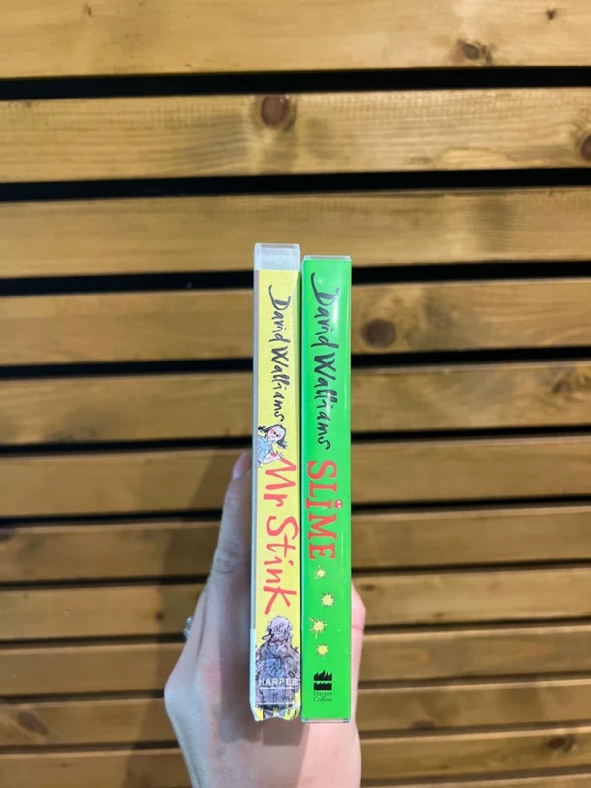 David Walliams Slime & Mr Stink Audiobooks Bundle (6)