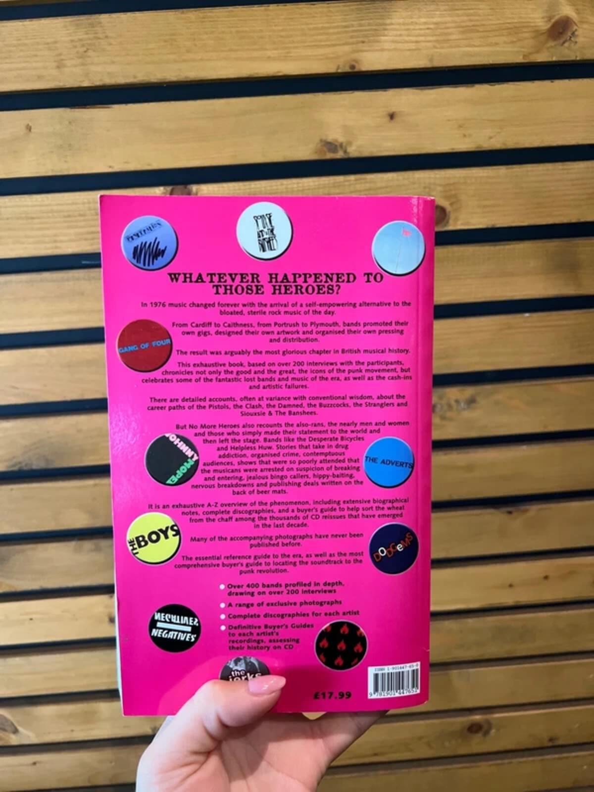 No More Heroes History Of UK Punk Music Book