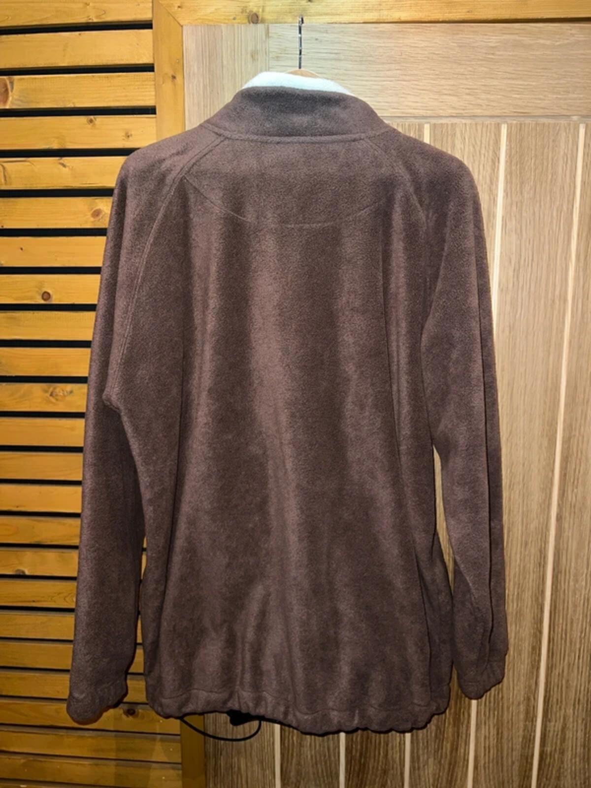 Cotton Traders Chocolate Brown Fleece Jacket XL