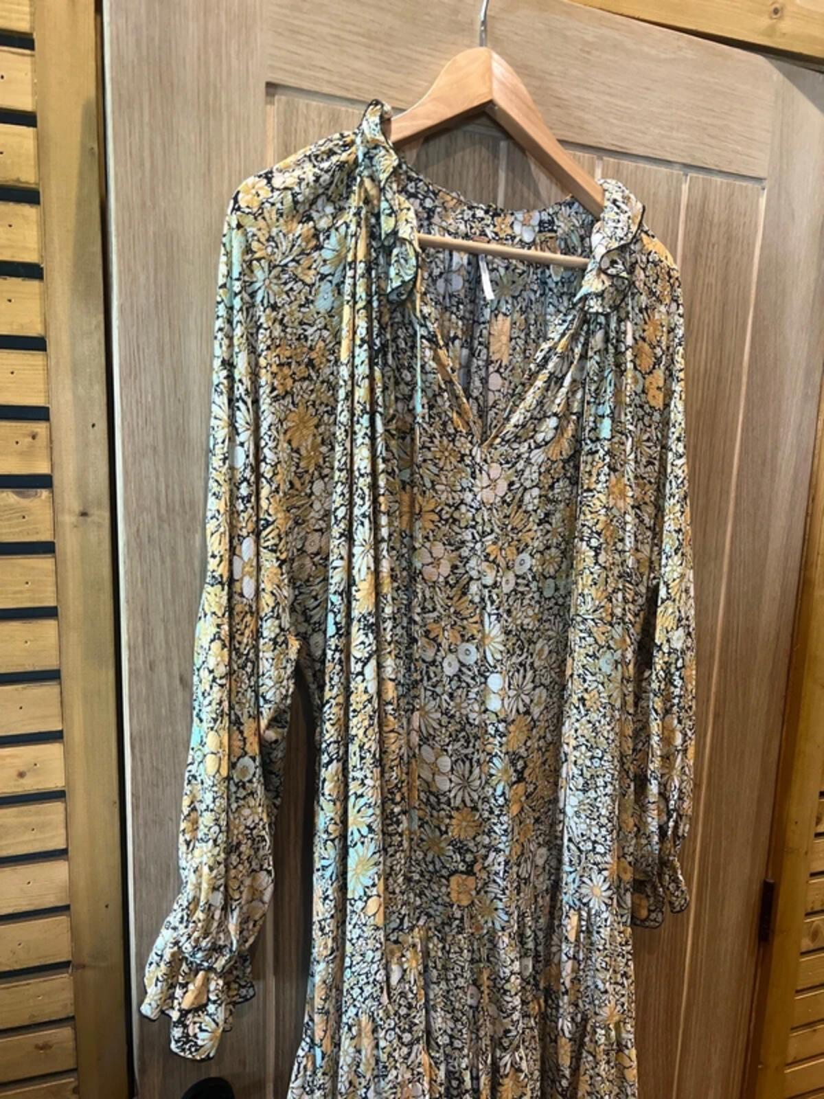 Free People Feeling Groovy Boho Maxi Dress M