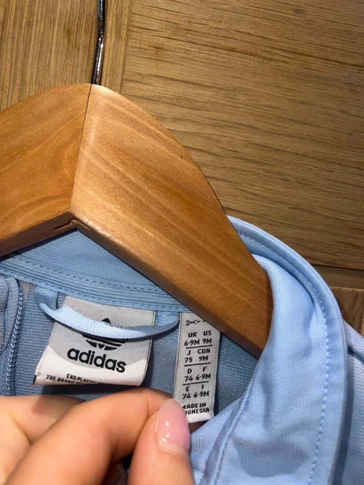Adidas Originals Blue Tracksuit Jacket 6-9m