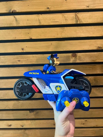 Paw Patrol Chase Remote Control Electronic Motorcycle