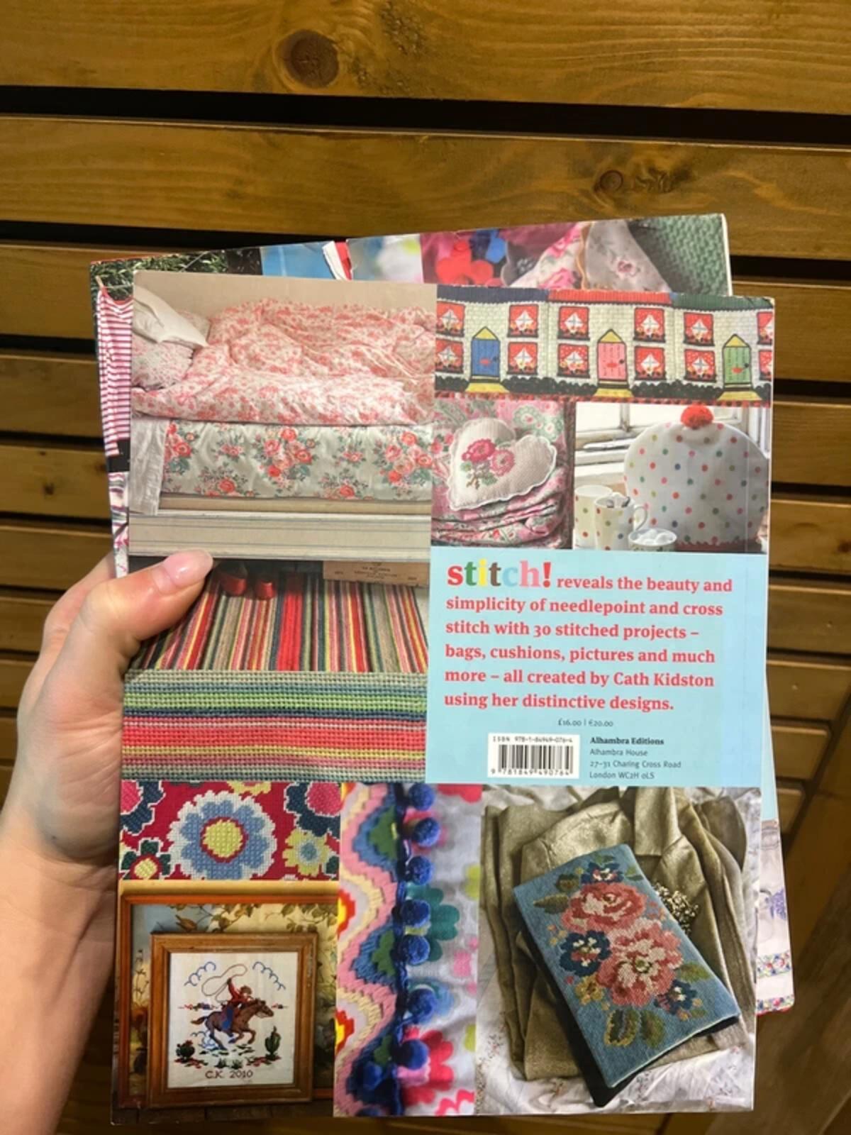 Cath Kidston Stitch and Sew Needlework Book Bundle (2)