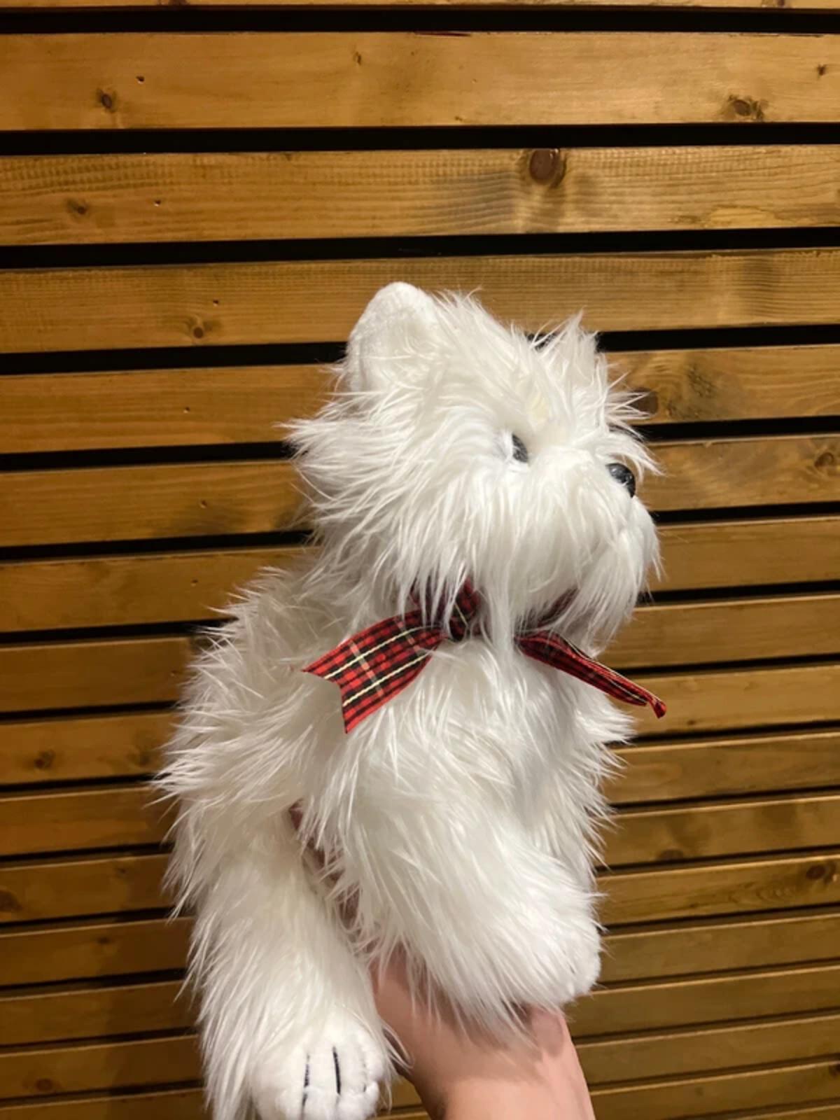 Ty Vintage 2001 MacDougal The White Scottish Terrier Plush Toy