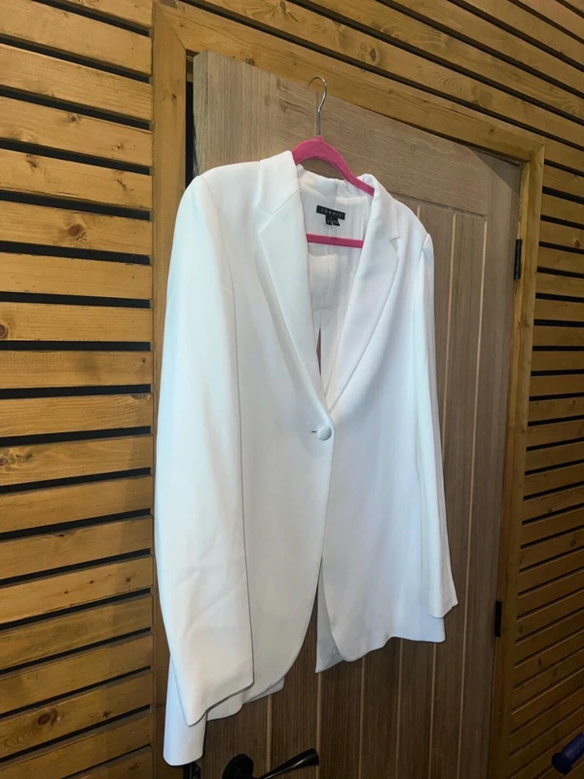 Theory Open Slit Back Blazer Jacket 10