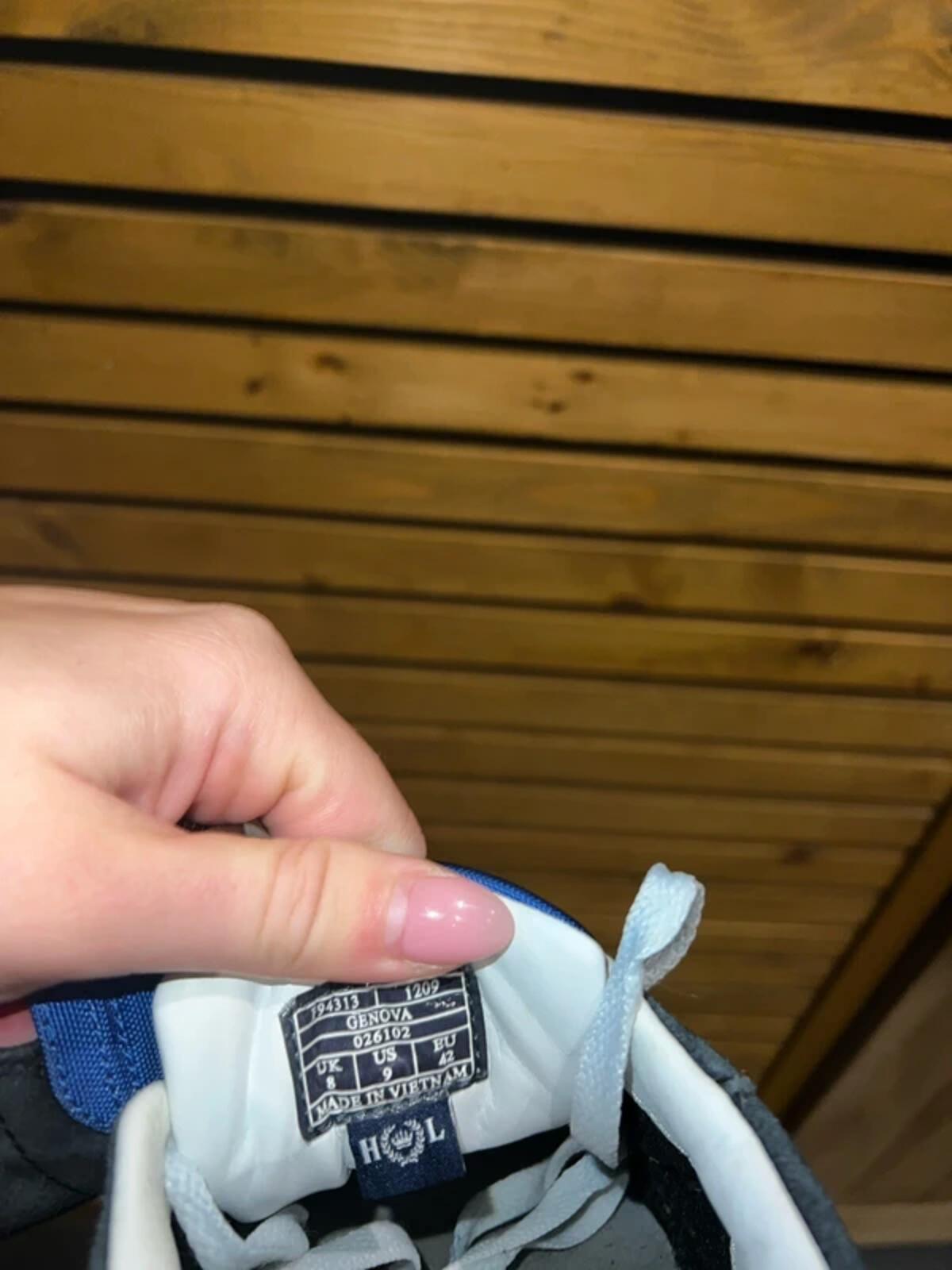 Henri Lloyd Genova Blue Trainers UK8
