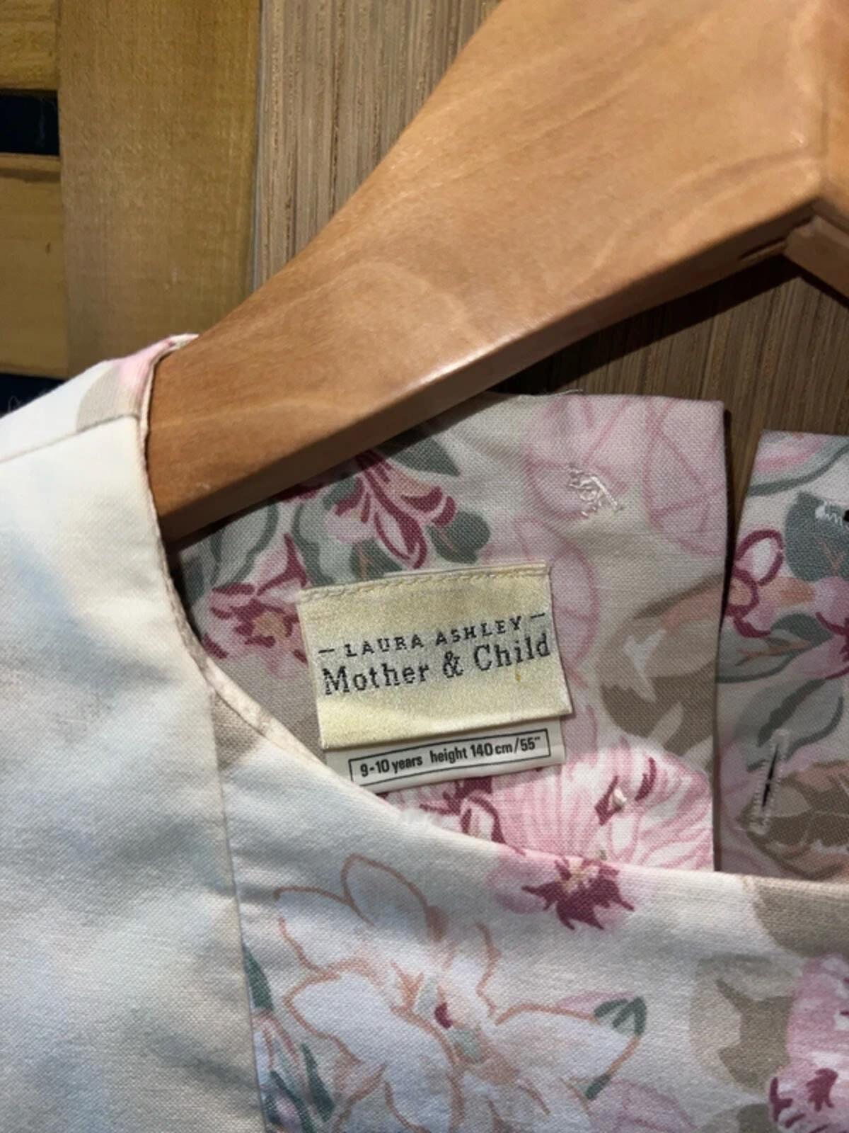 Vintage 1980's Laura Ashley Floral Dress 9-10Y