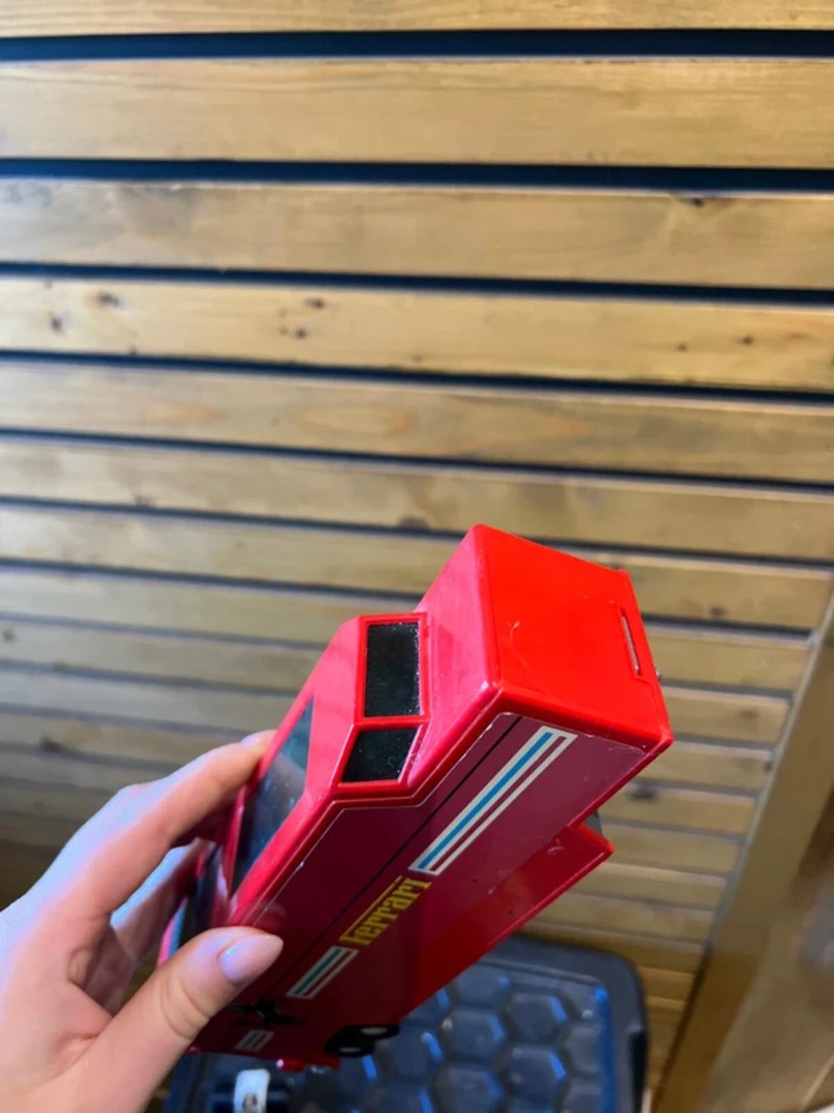 Vintage 1980 Matchbox Superking's Ferrari F1 Lorry Rare Racing Car Transporter