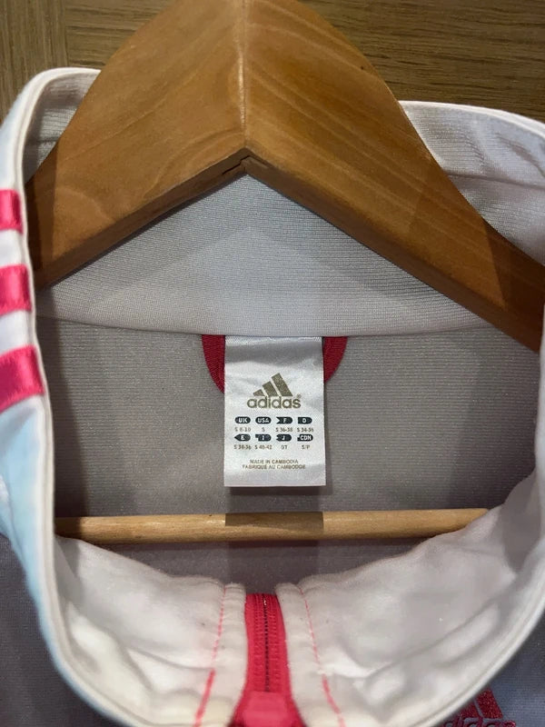 Adidas Vintage 2012 Pink Tracksuit Jacket