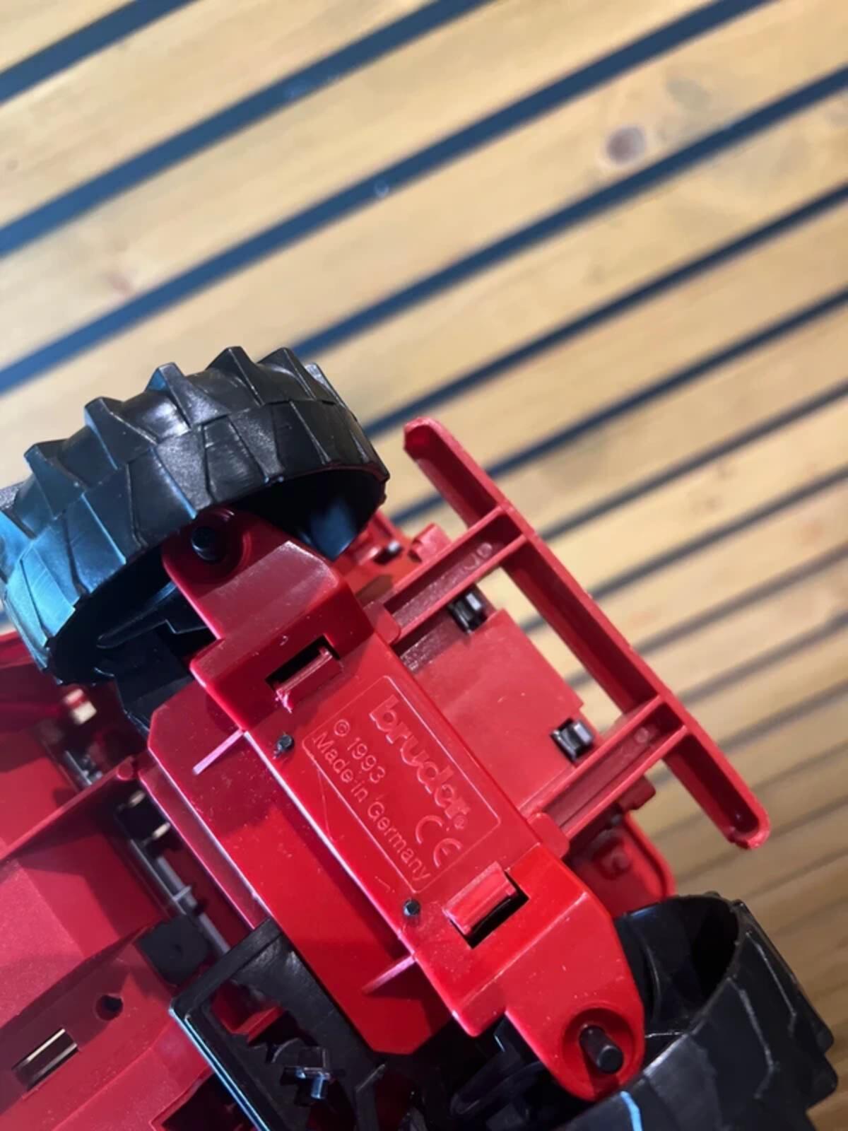 Vintage 1993 Bruder Cross Country Jeep Truck Toy