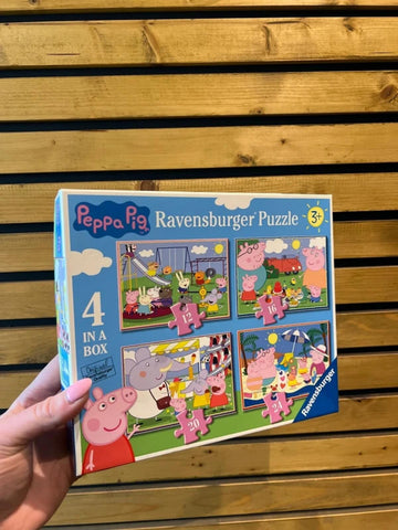 Peppa Pig Pack of 4 Jigsaw Puzzles