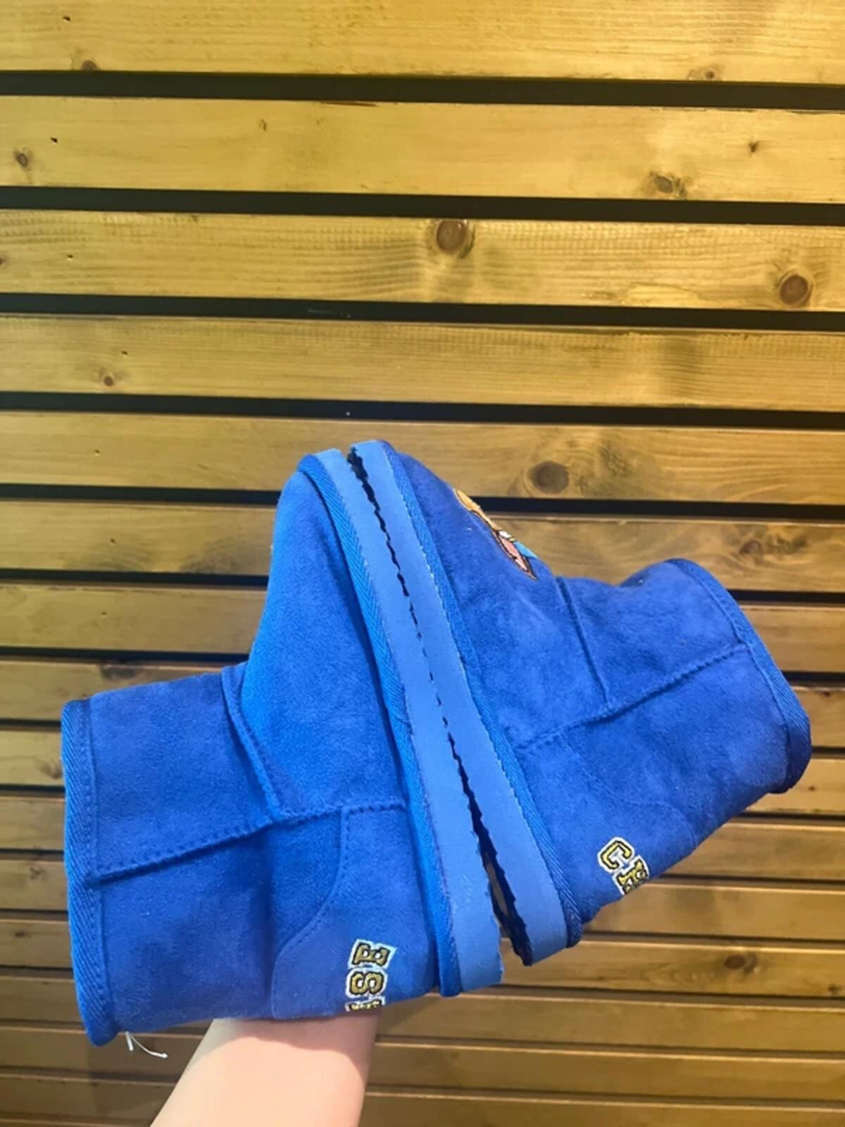 Paw Patrol Blue Chase Ankle Boots UK2
