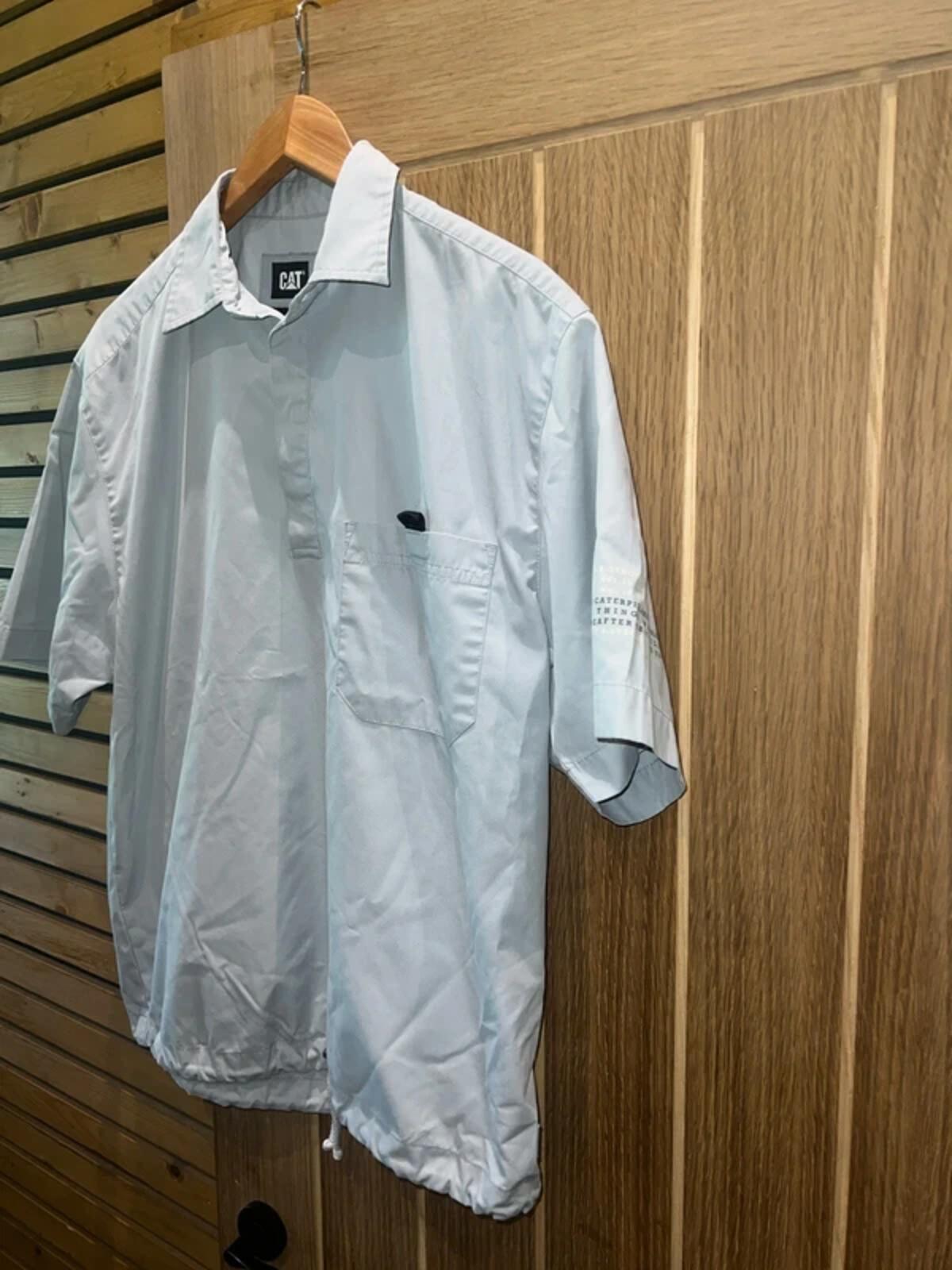 CAT Storm Polo Windbreaker T-Shirt M