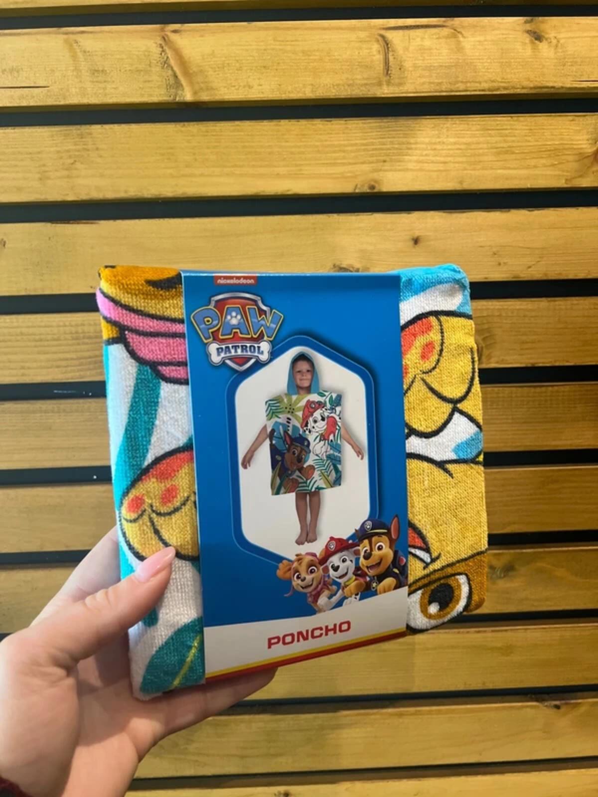 Paw Patrol Hooded Character Towel OS NEW