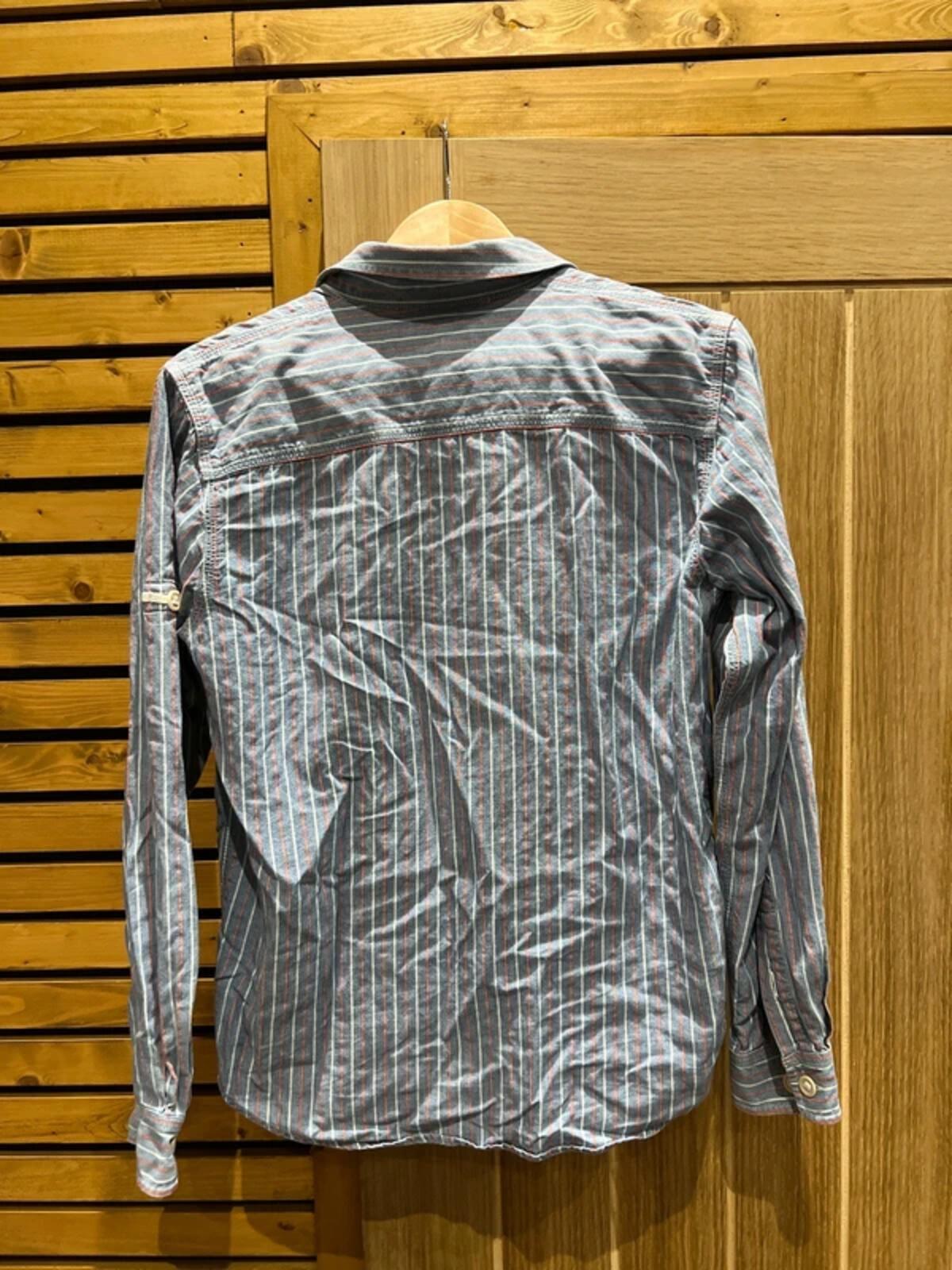 Vintage Ralph Lauren Jeans Co Blue Striped Shirt S