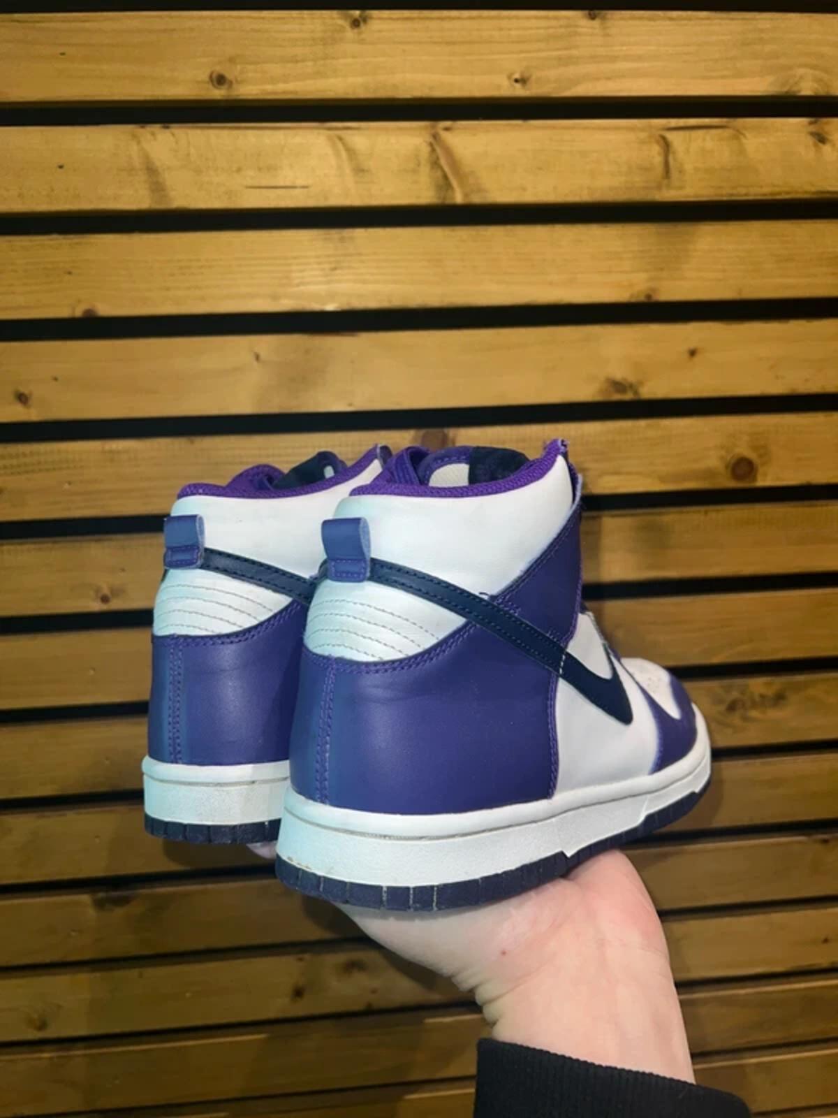 Nike Dunk High Electro Purple Trainers UK5