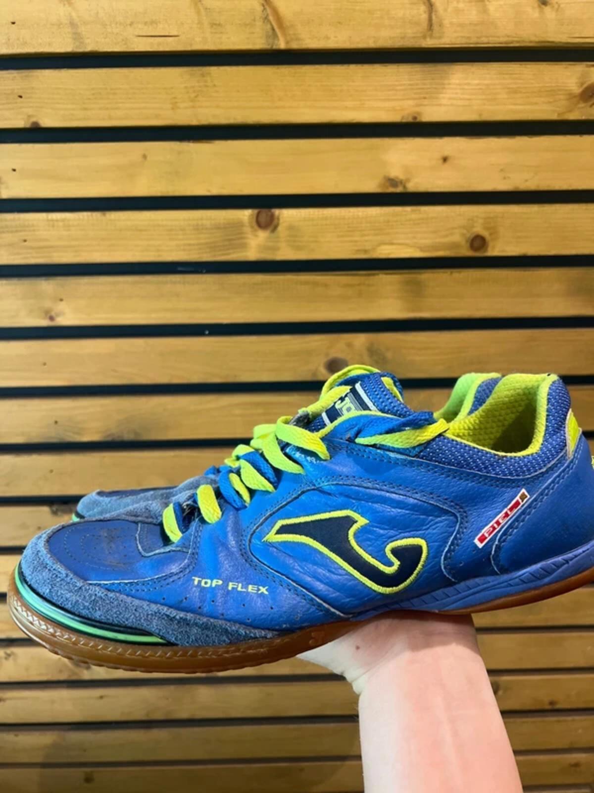 Joma Top Flex Retro Blue Futsal Trainers UK9.5