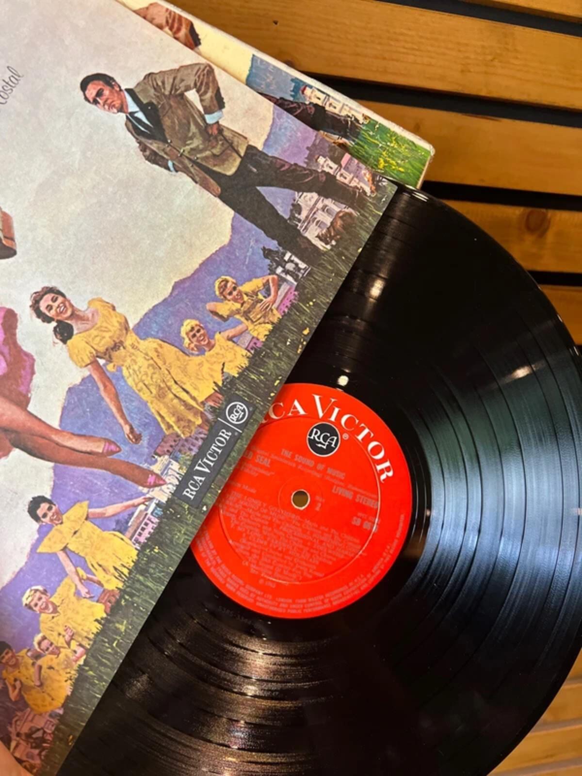 The Sound of Music Original Vintage 1960’s Vinyl LP Soundtrack