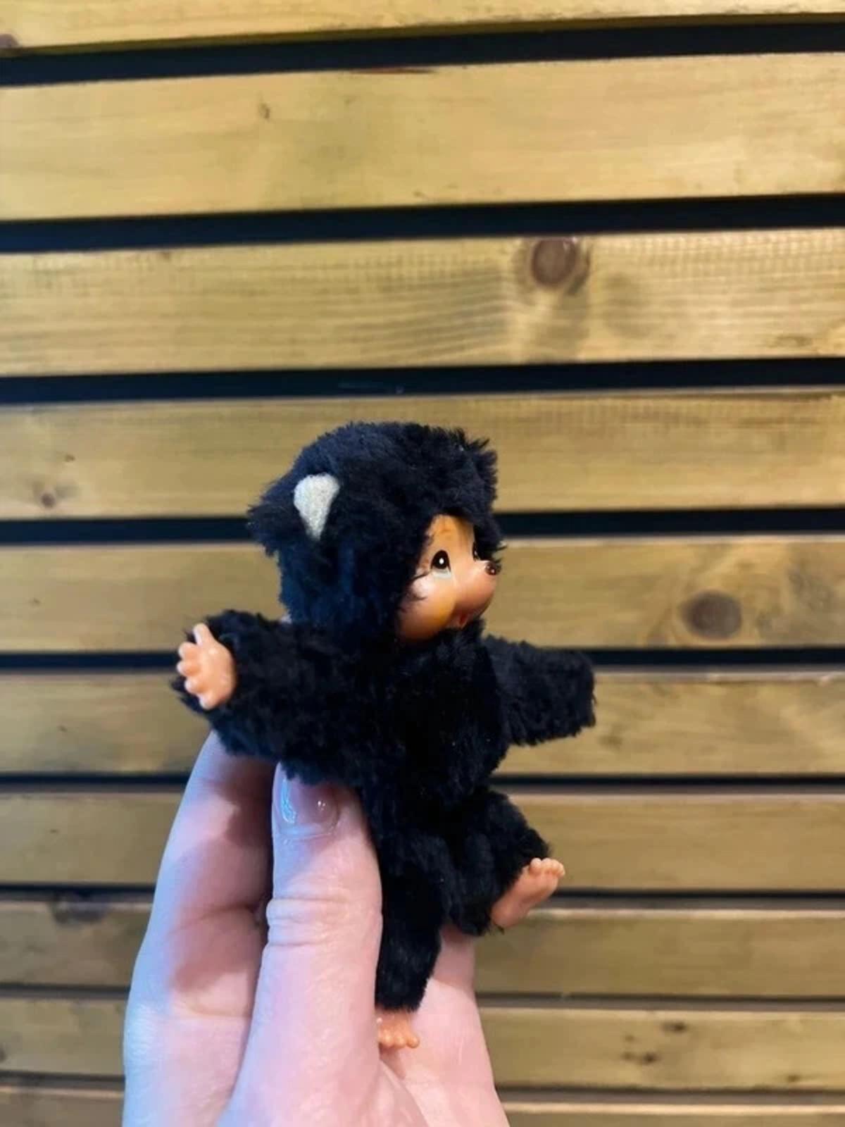 Vintage 1980s Japanese Monchhichi Toho Doll Toy Monkey